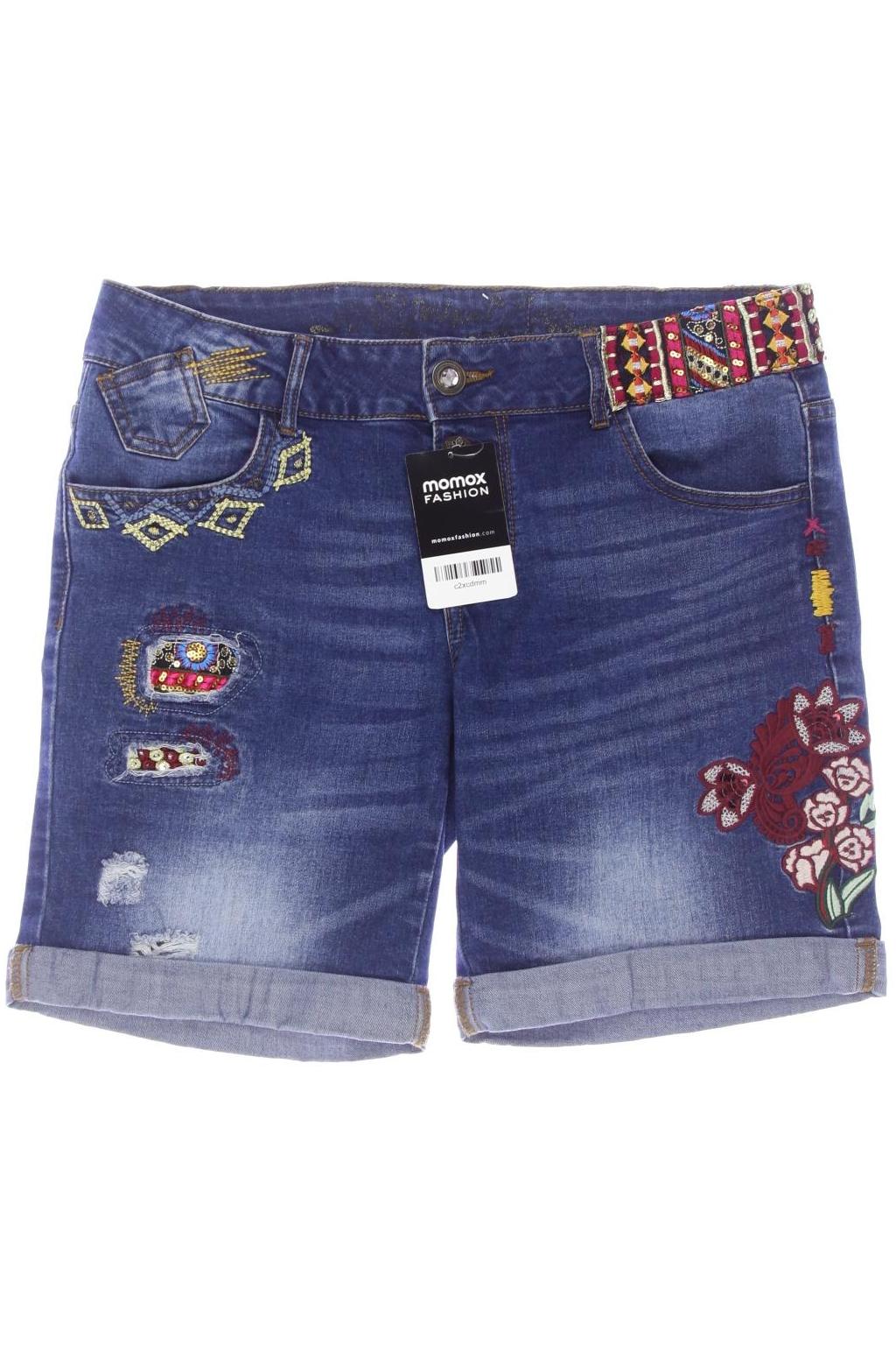 

Desigual Damen Shorts, blau, Gr. 29