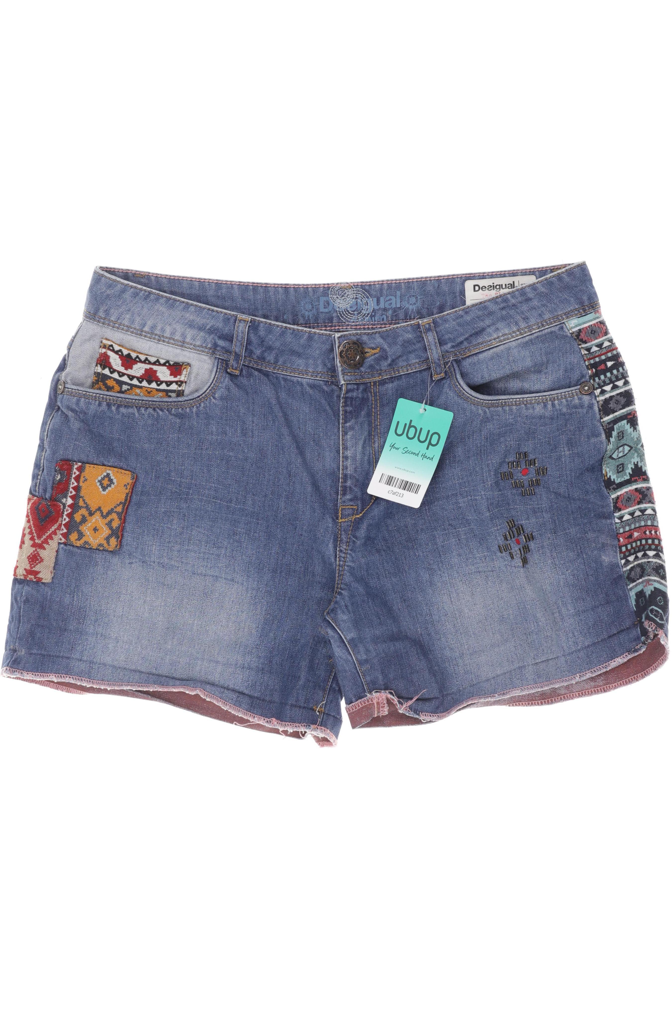

Desigual Damen Shorts, blau, Gr. 32