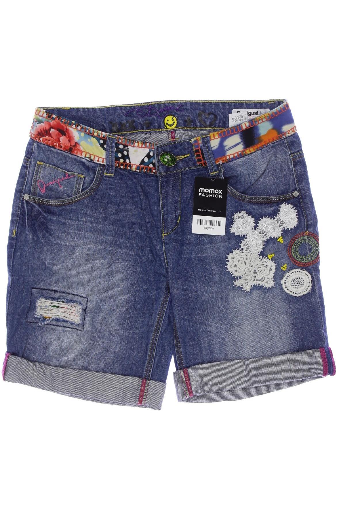 

Desigual Damen Shorts, blau, Gr. 30