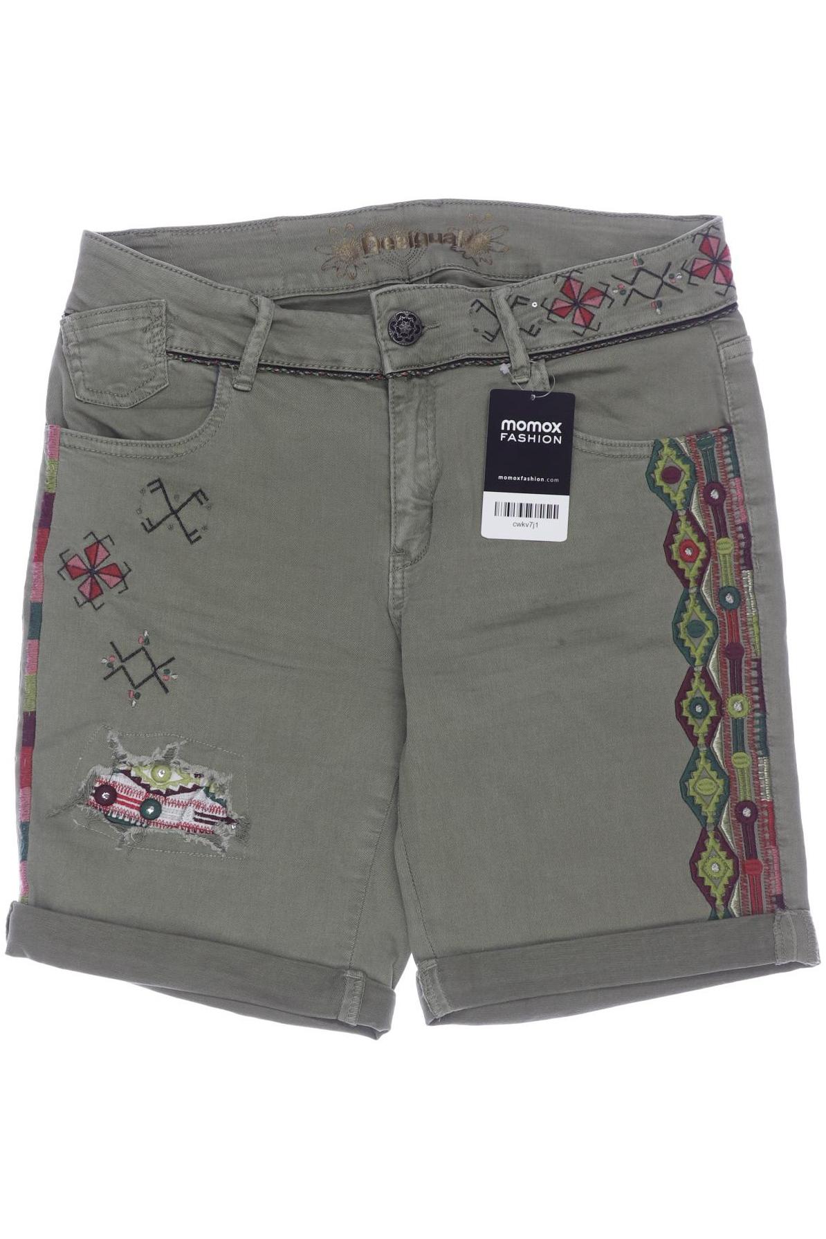 

Desigual Damen Shorts, grün, Gr. 38
