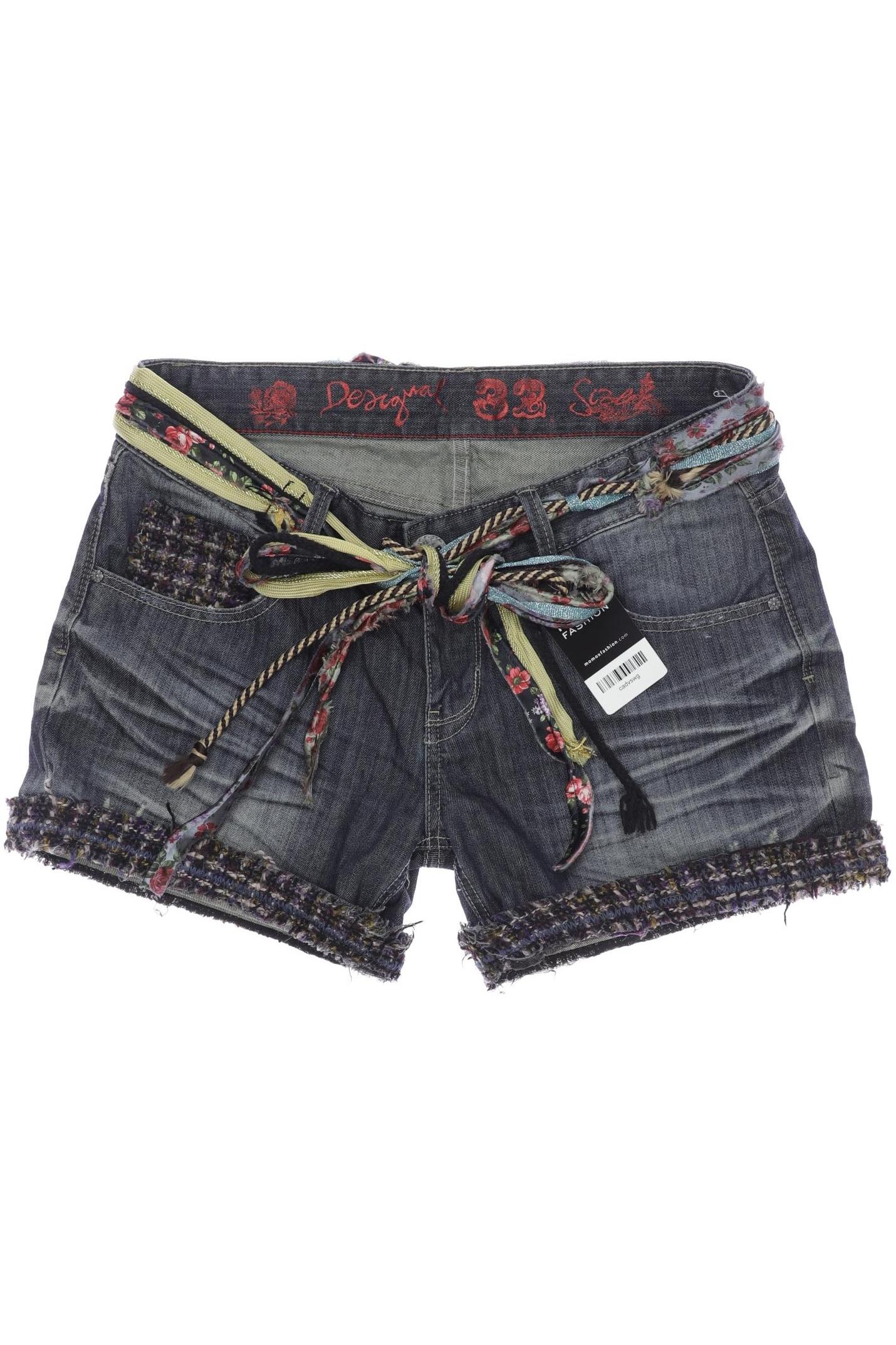 

Desigual Damen Shorts, marineblau, Gr. 32