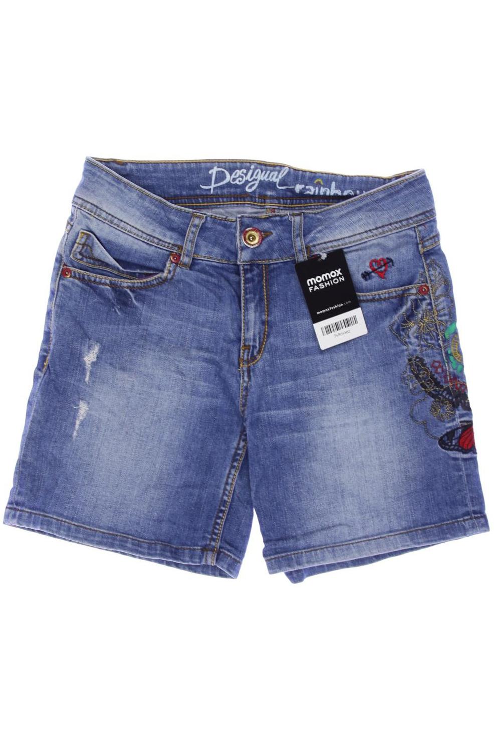 

Desigual Damen Shorts, blau, Gr. 26