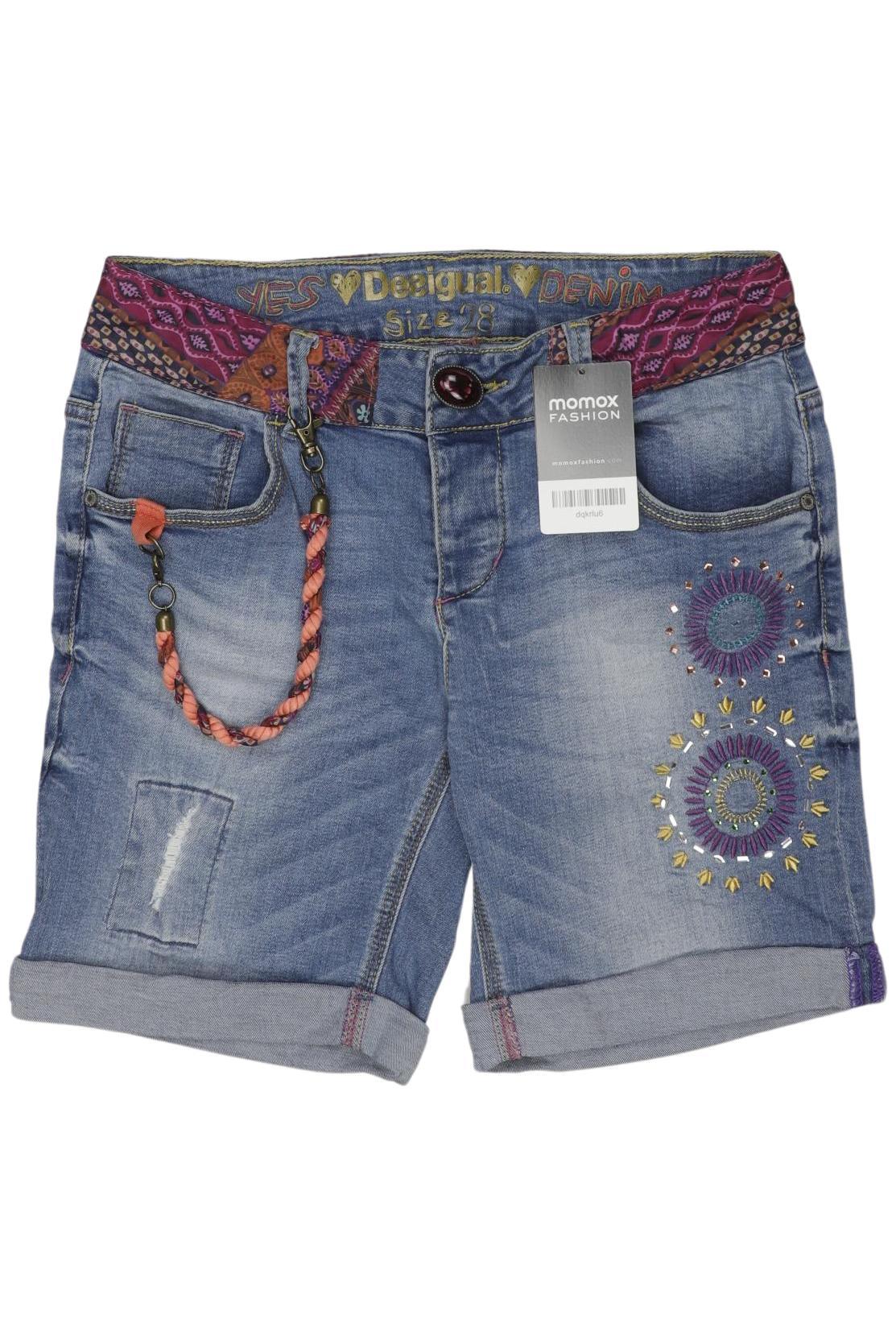 

Desigual Damen Shorts, blau, Gr. 28