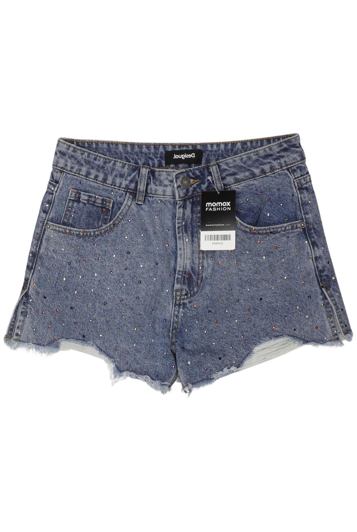 

Desigual Damen Shorts, blau, Gr. 36