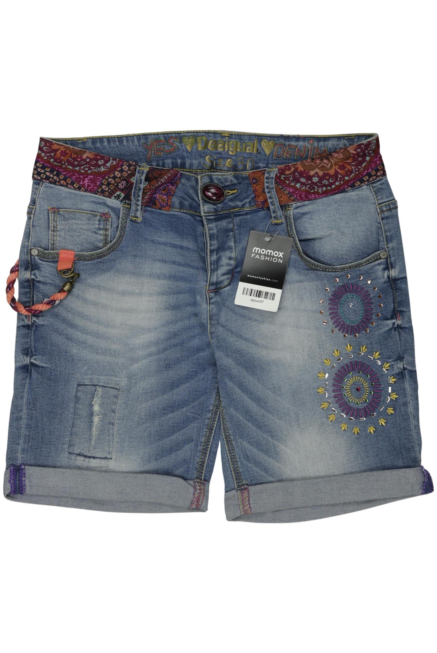 

Desigual Damen Shorts, blau, Gr. 30