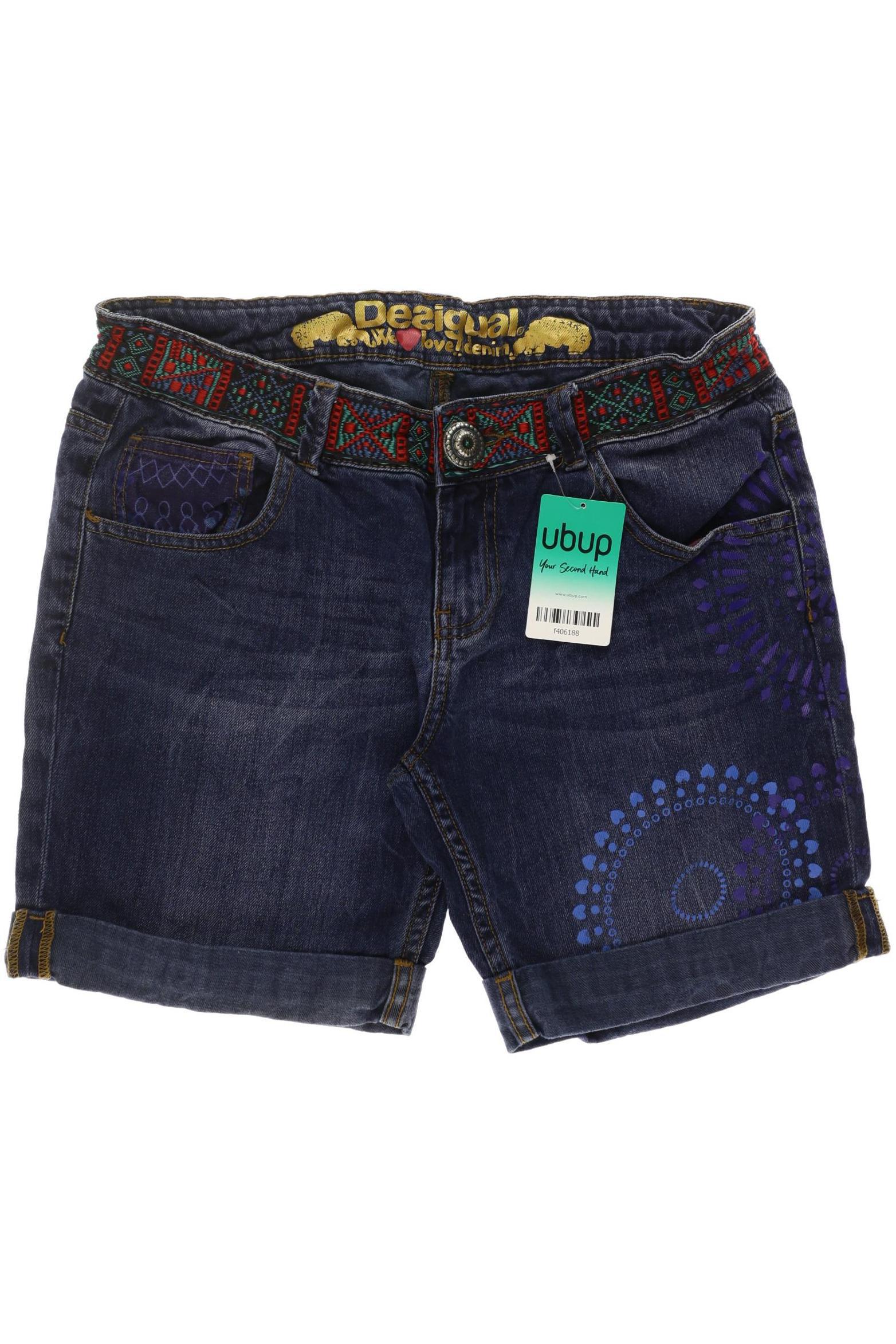 

Desigual Damen Shorts, blau, Gr. 32