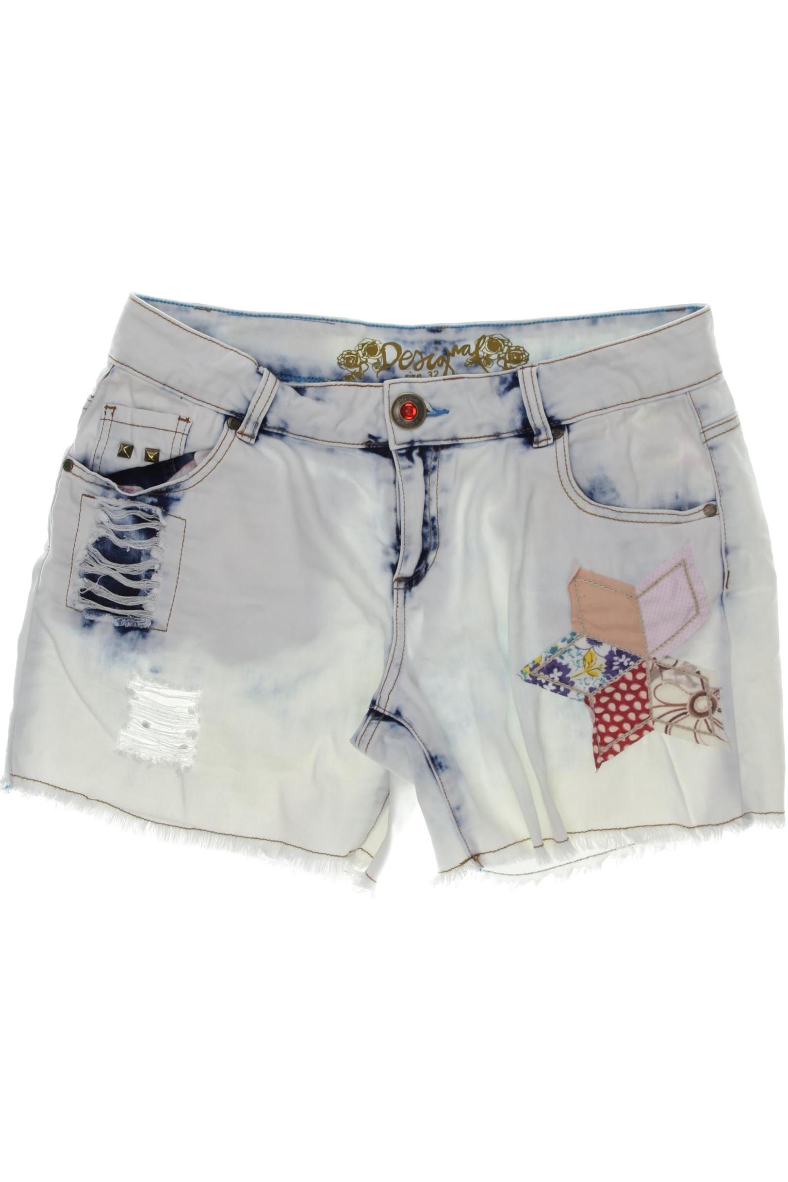 

Desigual Damen Shorts, blau, Gr. 32