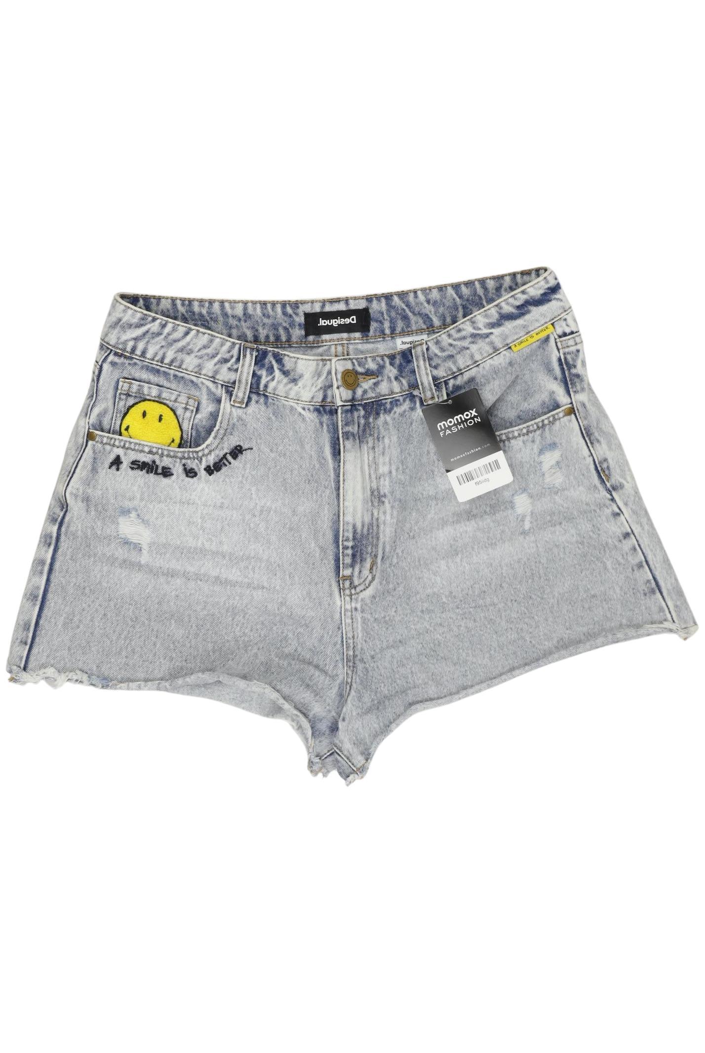

Desigual Damen Shorts, hellblau, Gr. 42