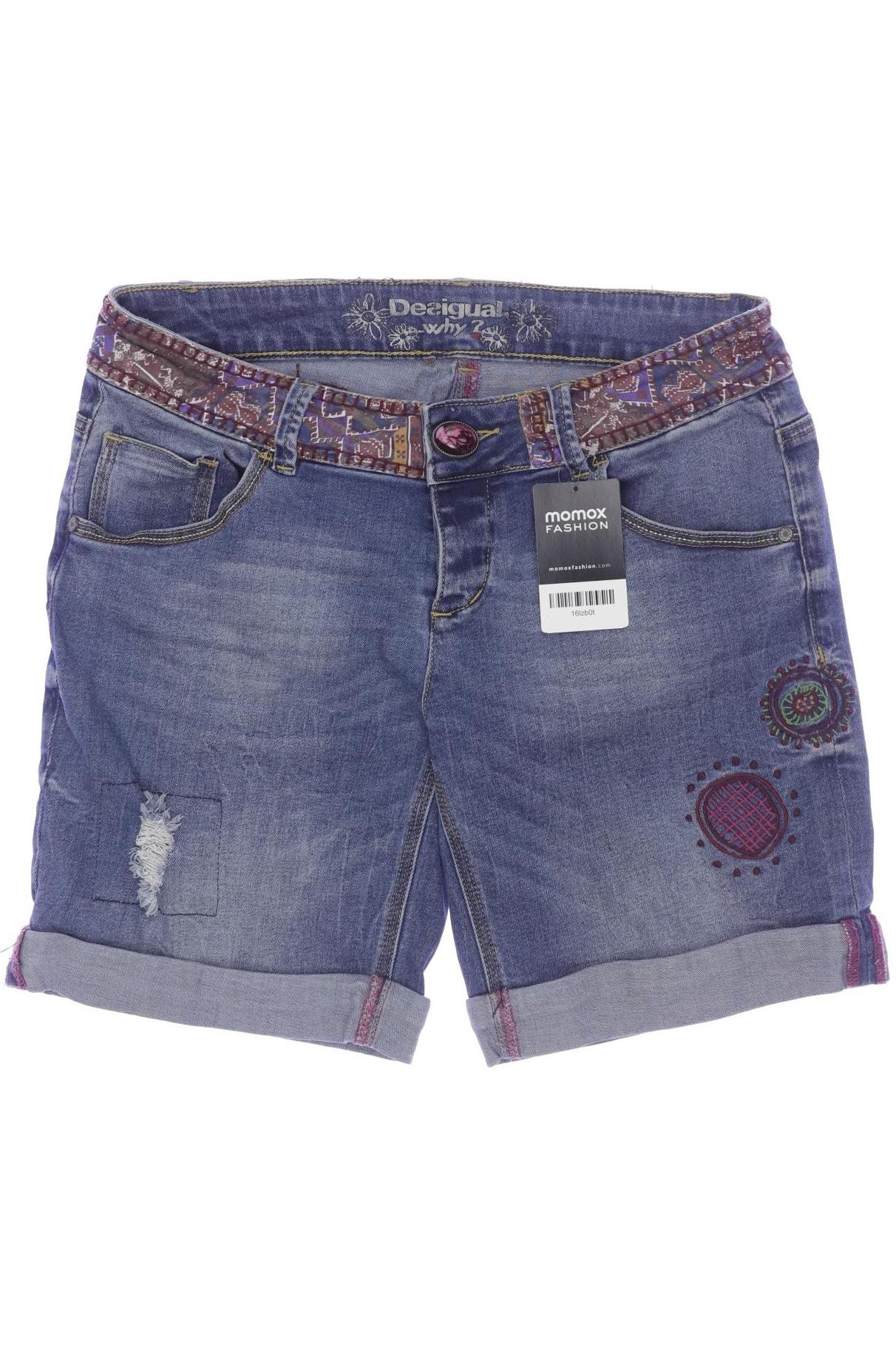 

Desigual Damen Shorts, blau, Gr. 30