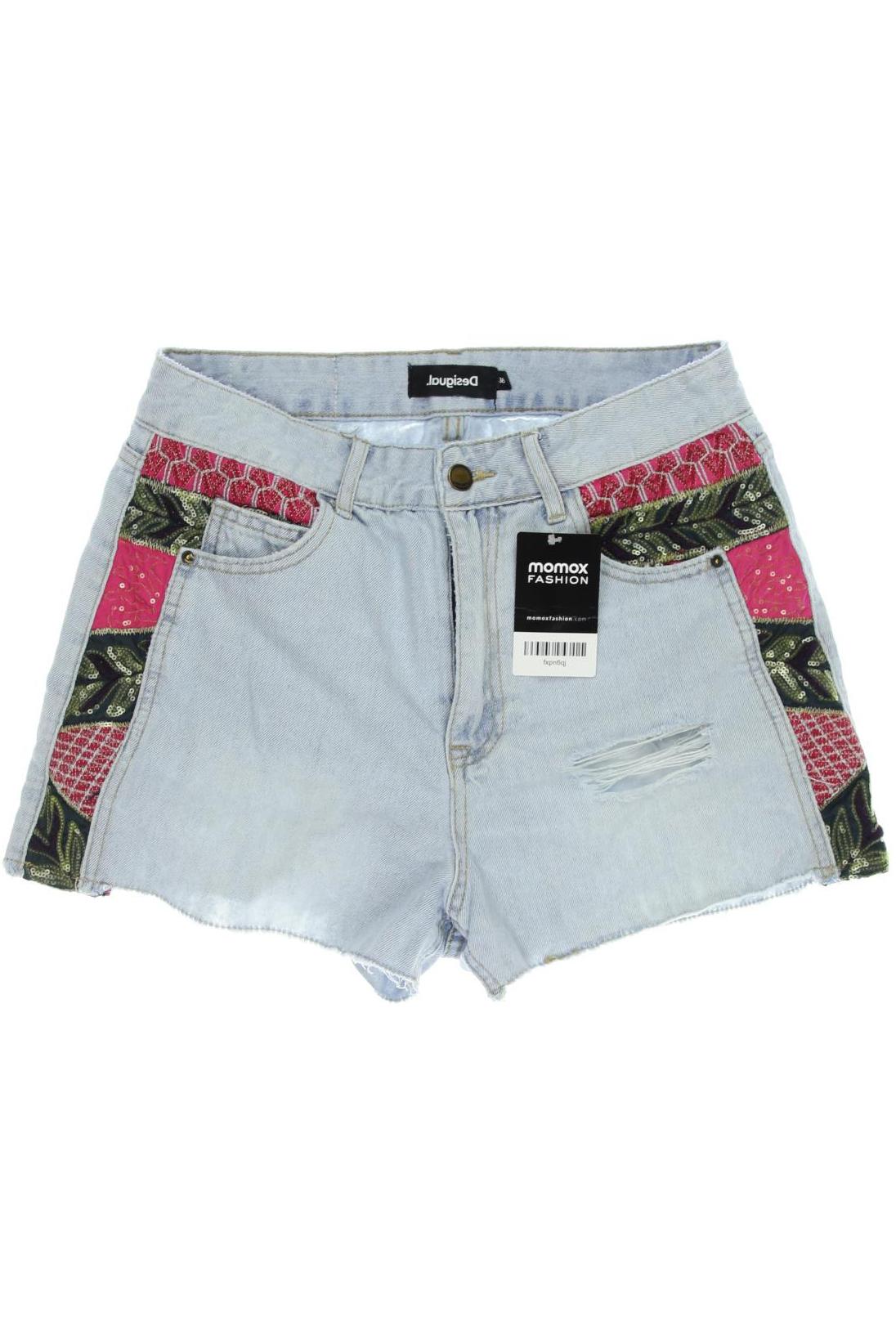 

Desigual Damen Shorts, hellblau, Gr. 38