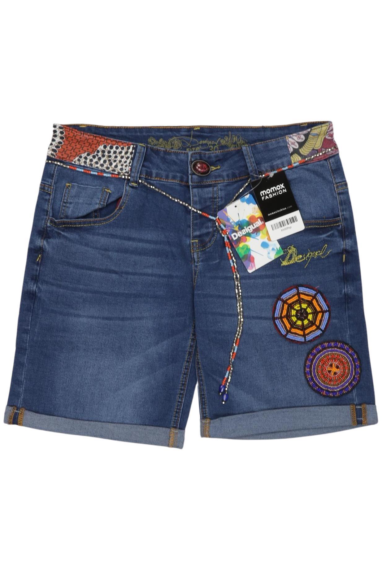

Desigual Damen Shorts, blau, Gr. 30
