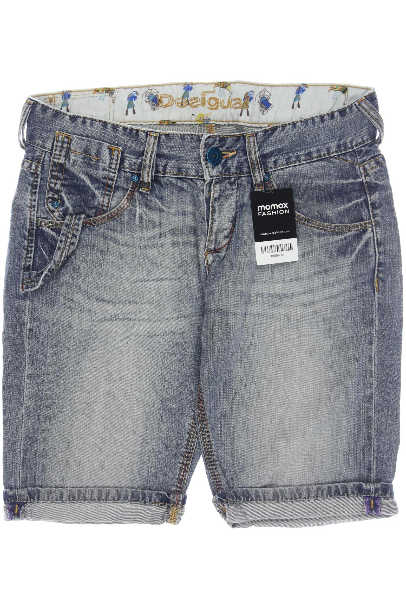 

Desigual Damen Shorts, blau, Gr. 40