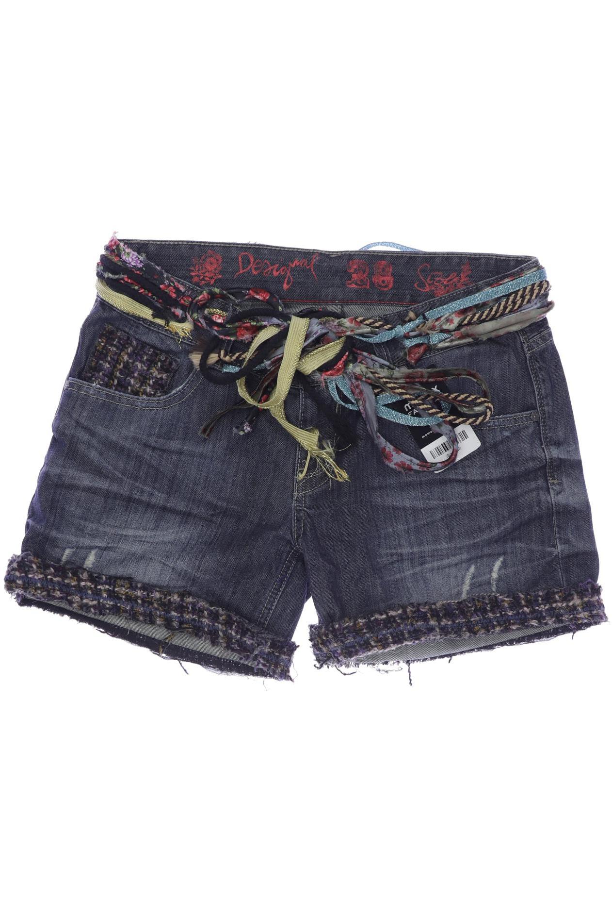 

Desigual Damen Shorts, blau, Gr. 38