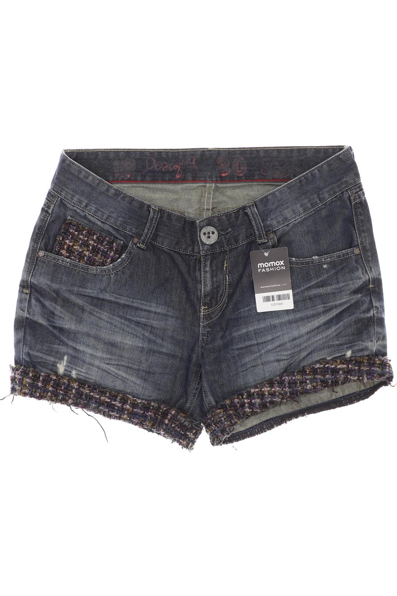 

Desigual Damen Shorts, blau, Gr. 30