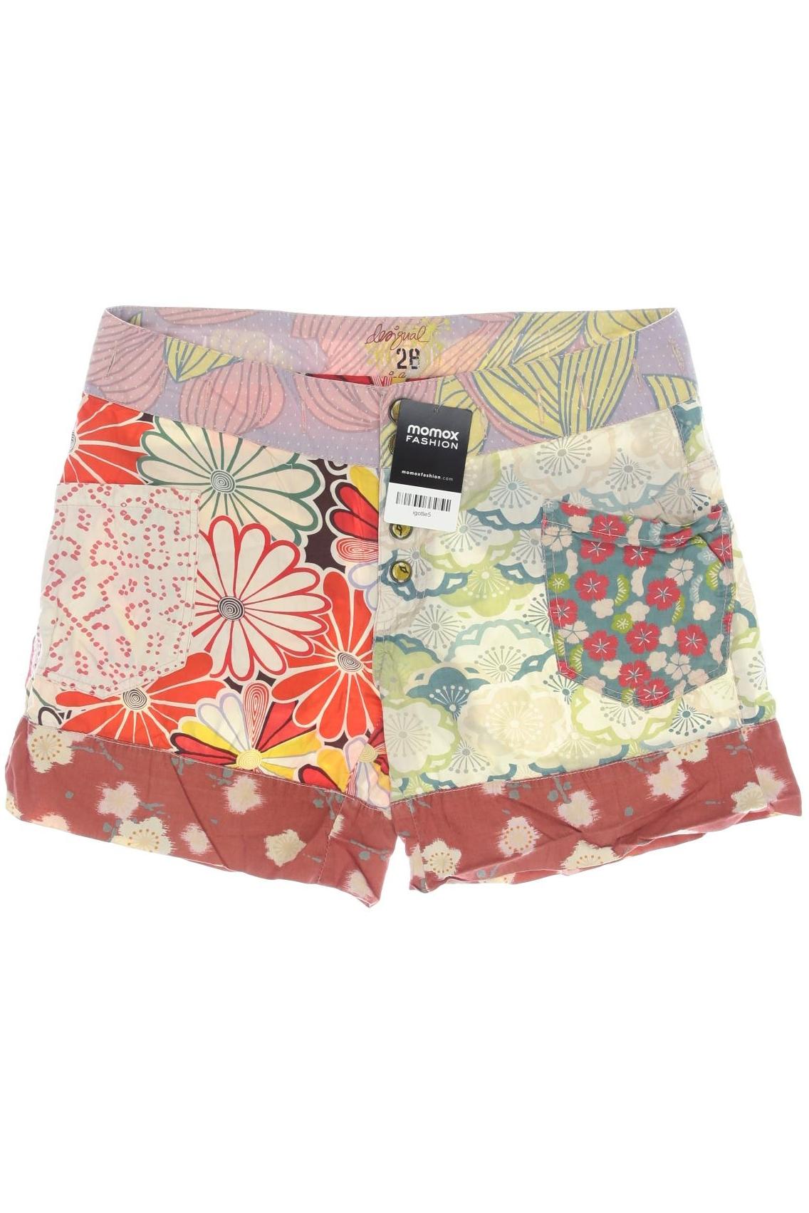 

Desigual Damen Shorts, mehrfarbig, Gr. 28