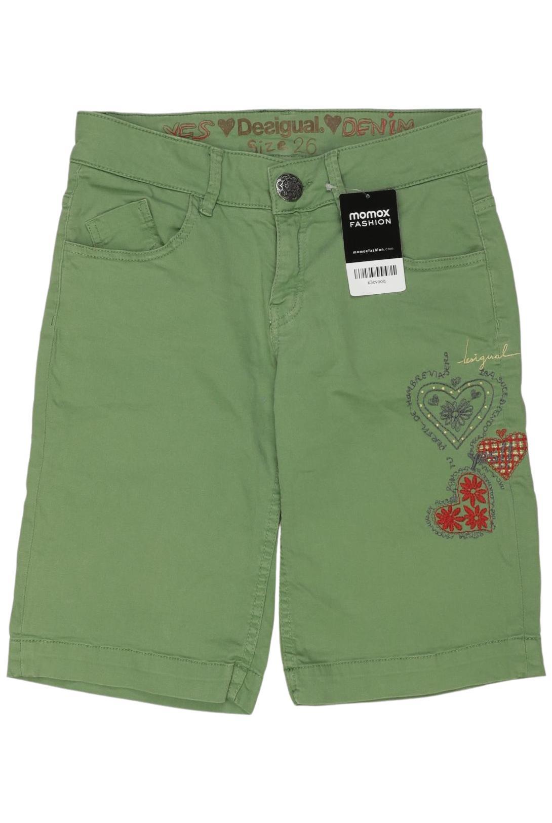 

Desigual Damen Shorts, grün, Gr. 26