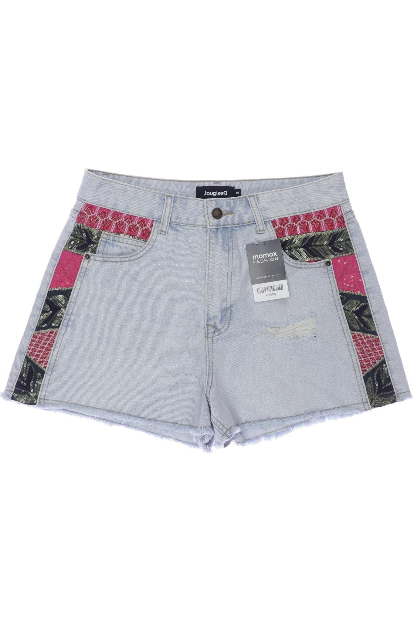 

Desigual Damen Shorts, hellblau, Gr. 40