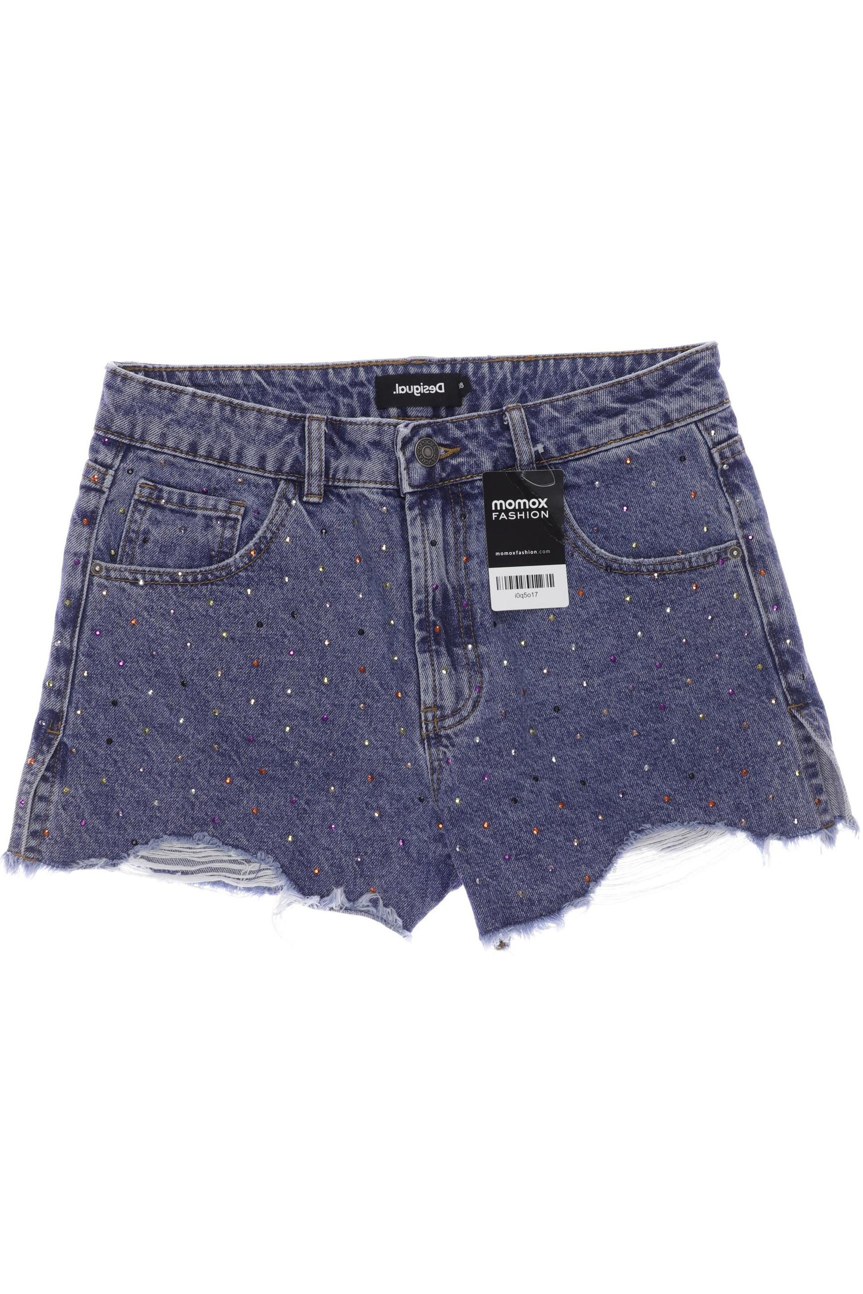 

Desigual Damen Shorts, blau, Gr. 38