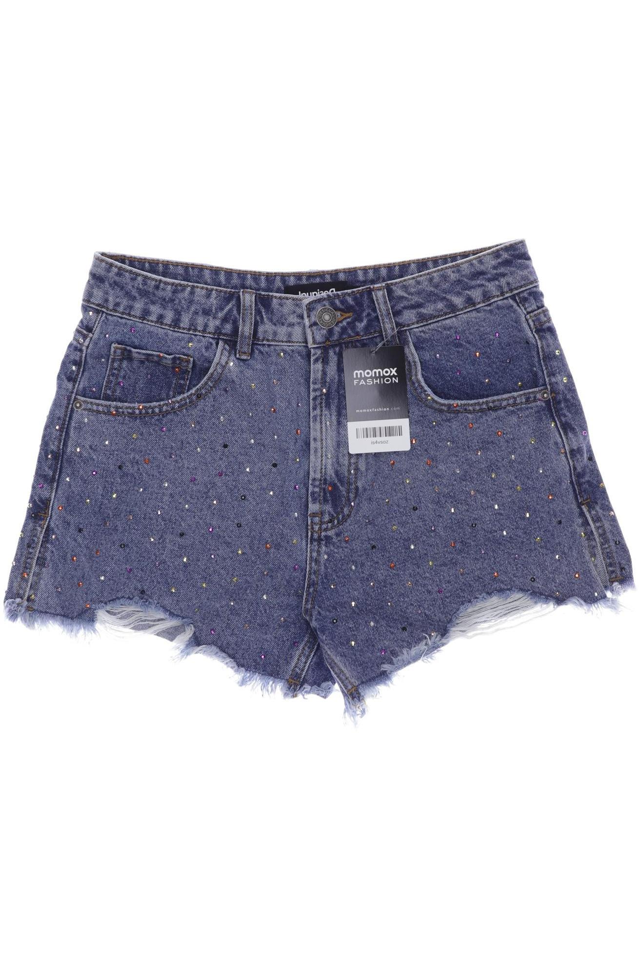 

Desigual Damen Shorts, blau, Gr. 36