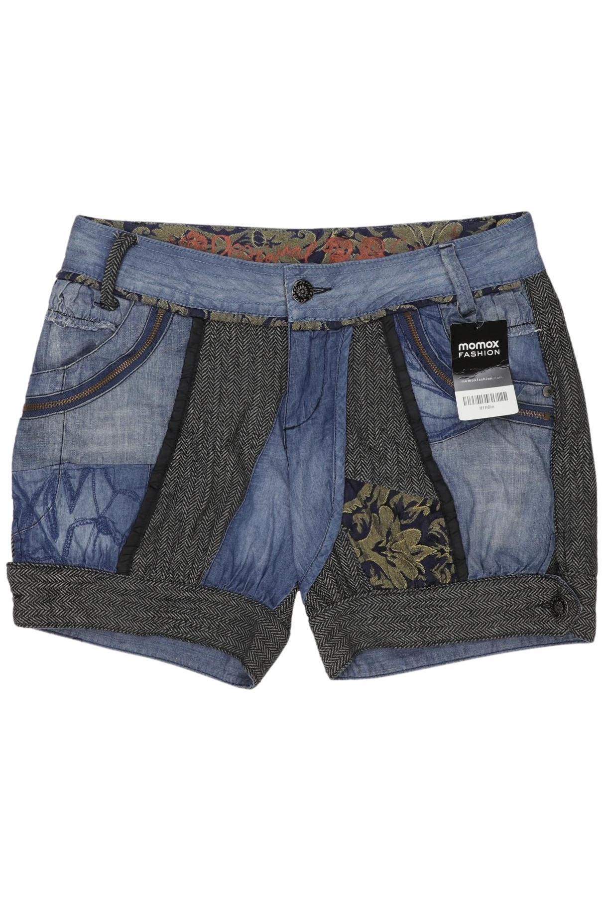 

Desigual Damen Shorts, blau, Gr. 28