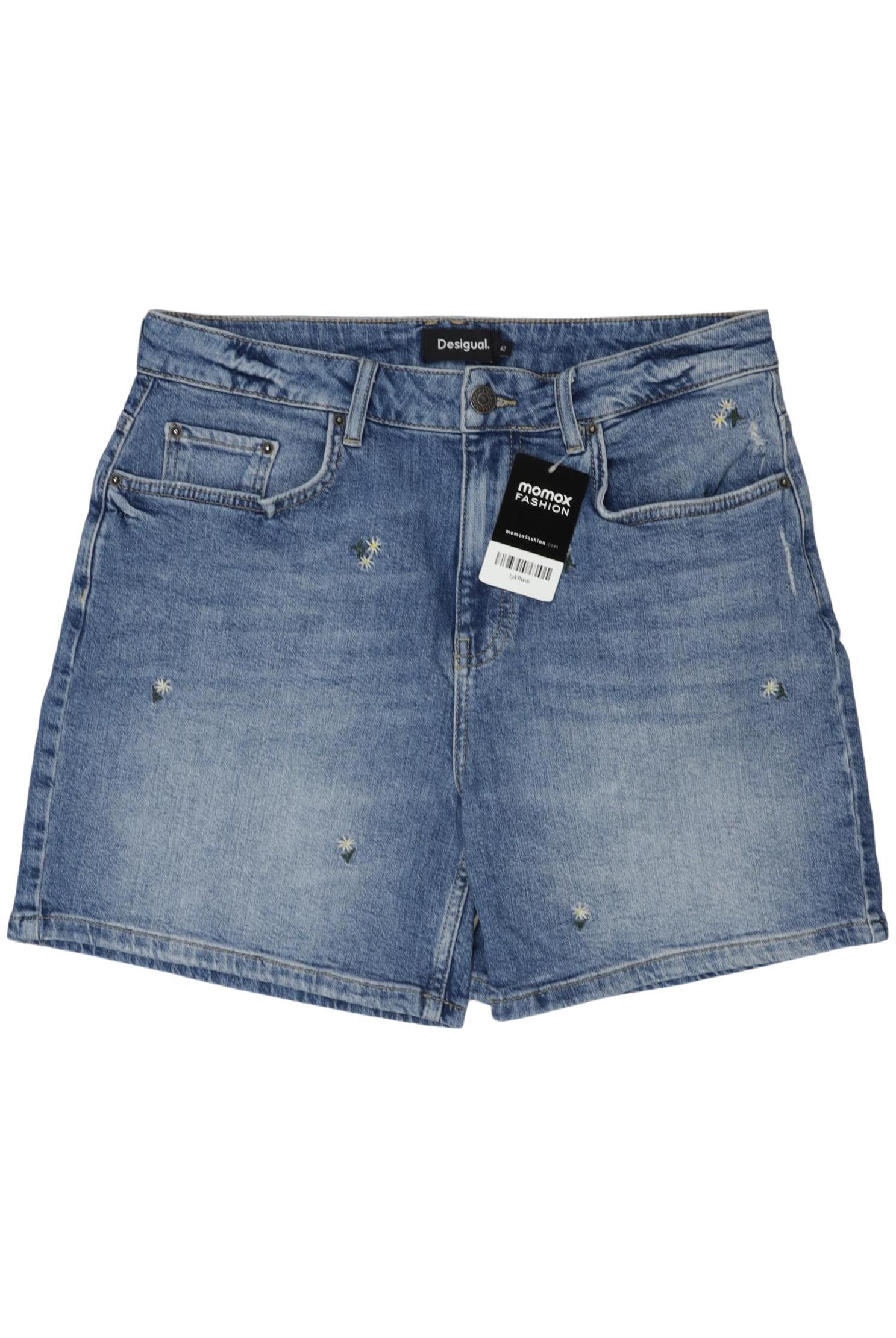 

Desigual Damen Shorts, blau, Gr. 42