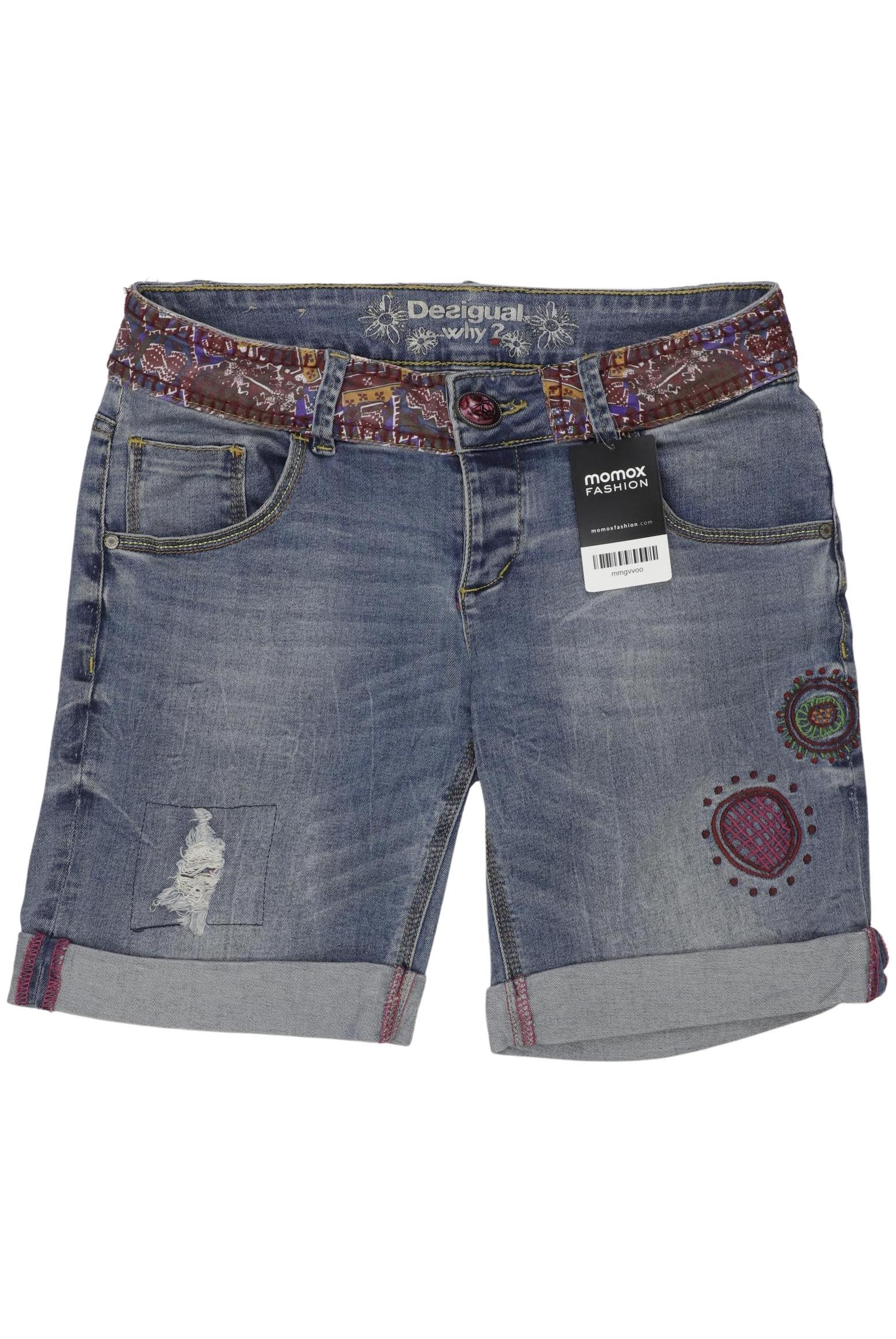 

Desigual Damen Shorts, blau, Gr. 28