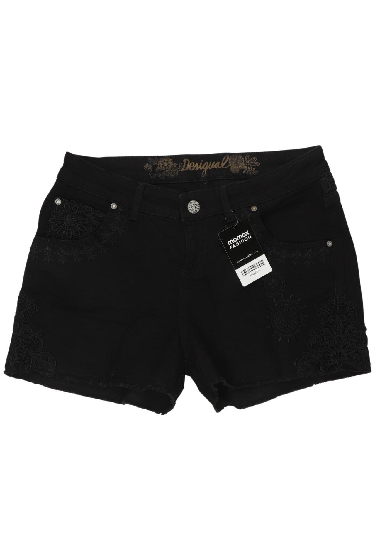 

Desigual Damen Shorts, schwarz, Gr. 40