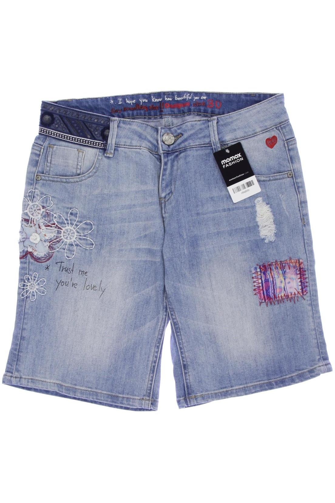

Desigual Damen Shorts, blau, Gr. 30