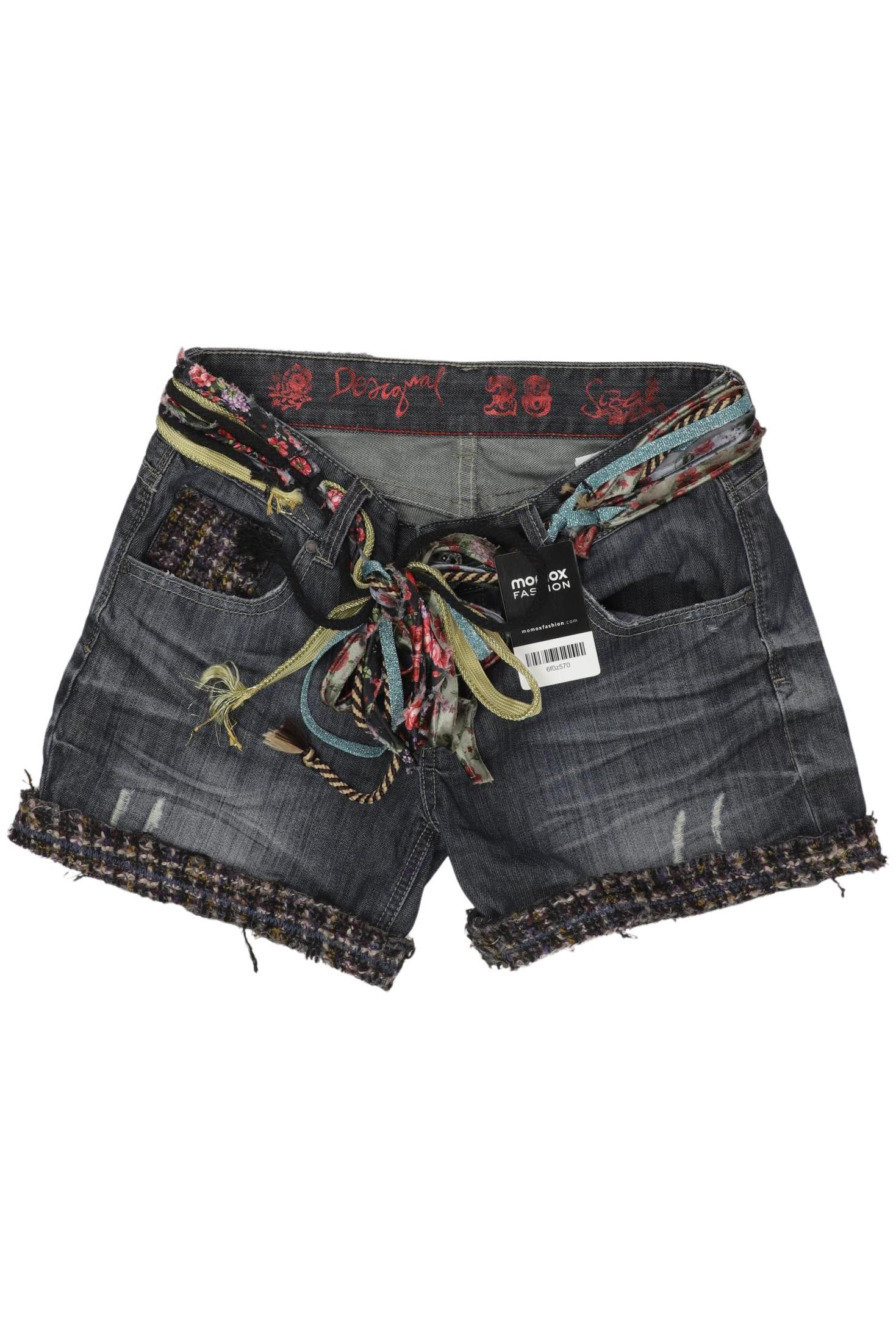 

Desigual Damen Shorts, blau, Gr. 28
