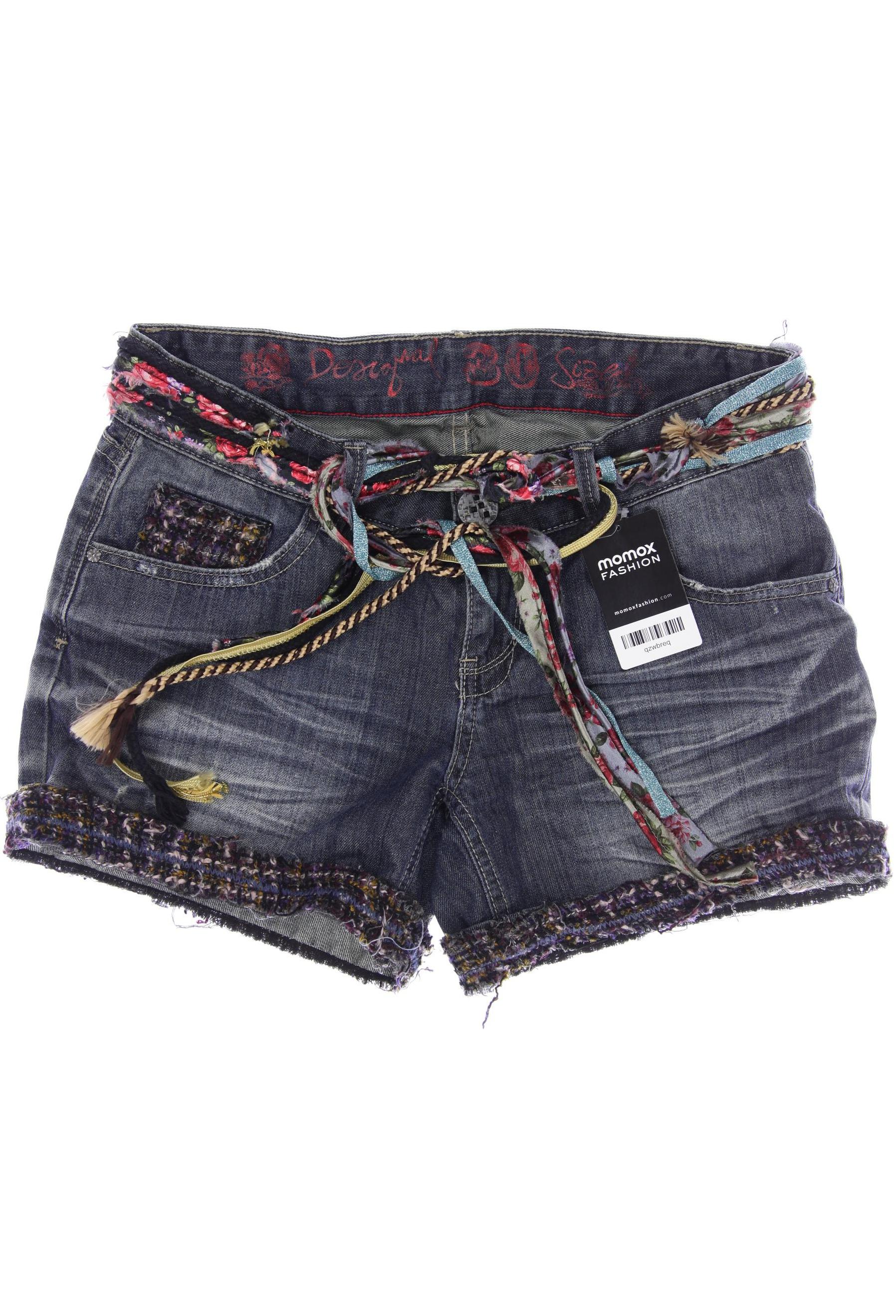 

Desigual Damen Shorts, blau, Gr. 40