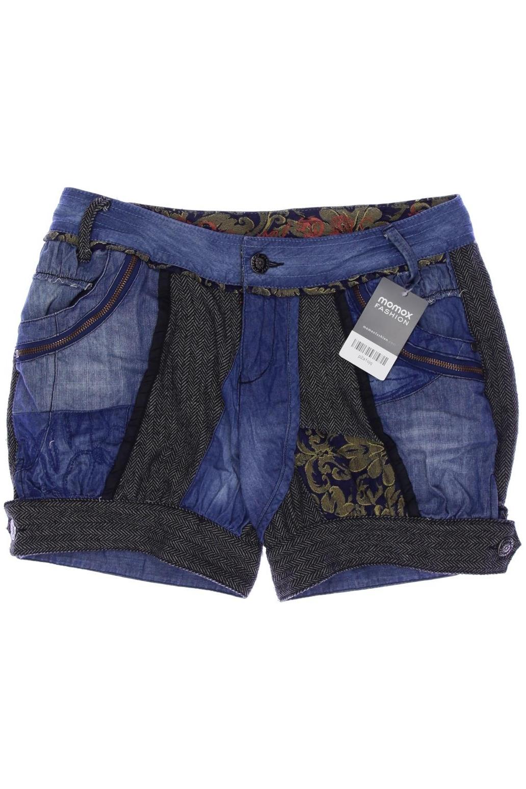 

Desigual Damen Shorts, blau, Gr. 28