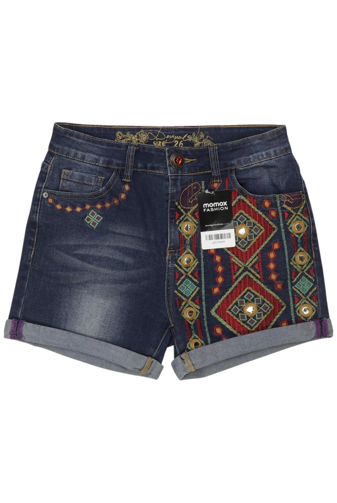

Desigual Damen Shorts, blau, Gr. 26