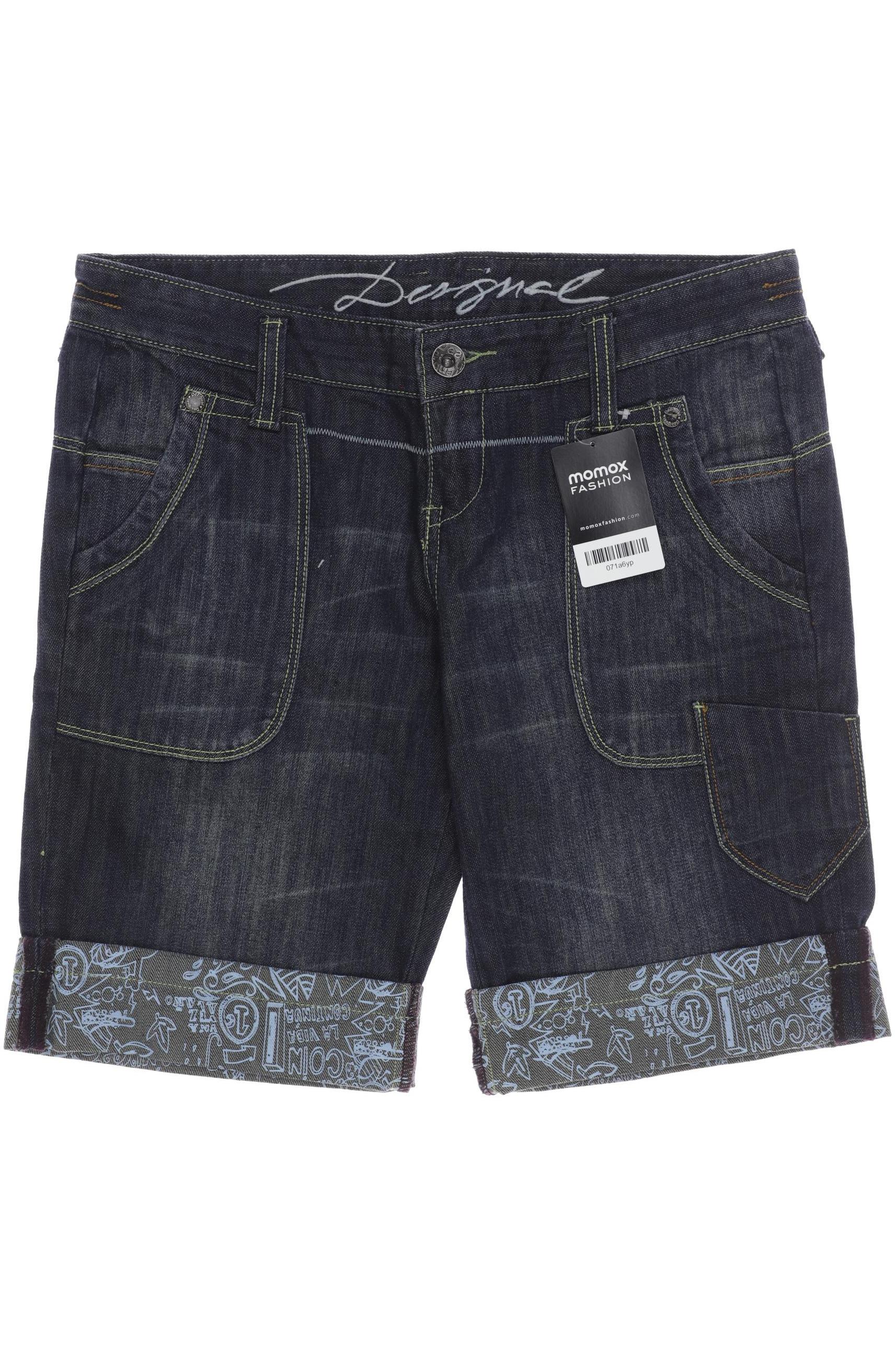 

Desigual Damen Shorts, marineblau, Gr. 42