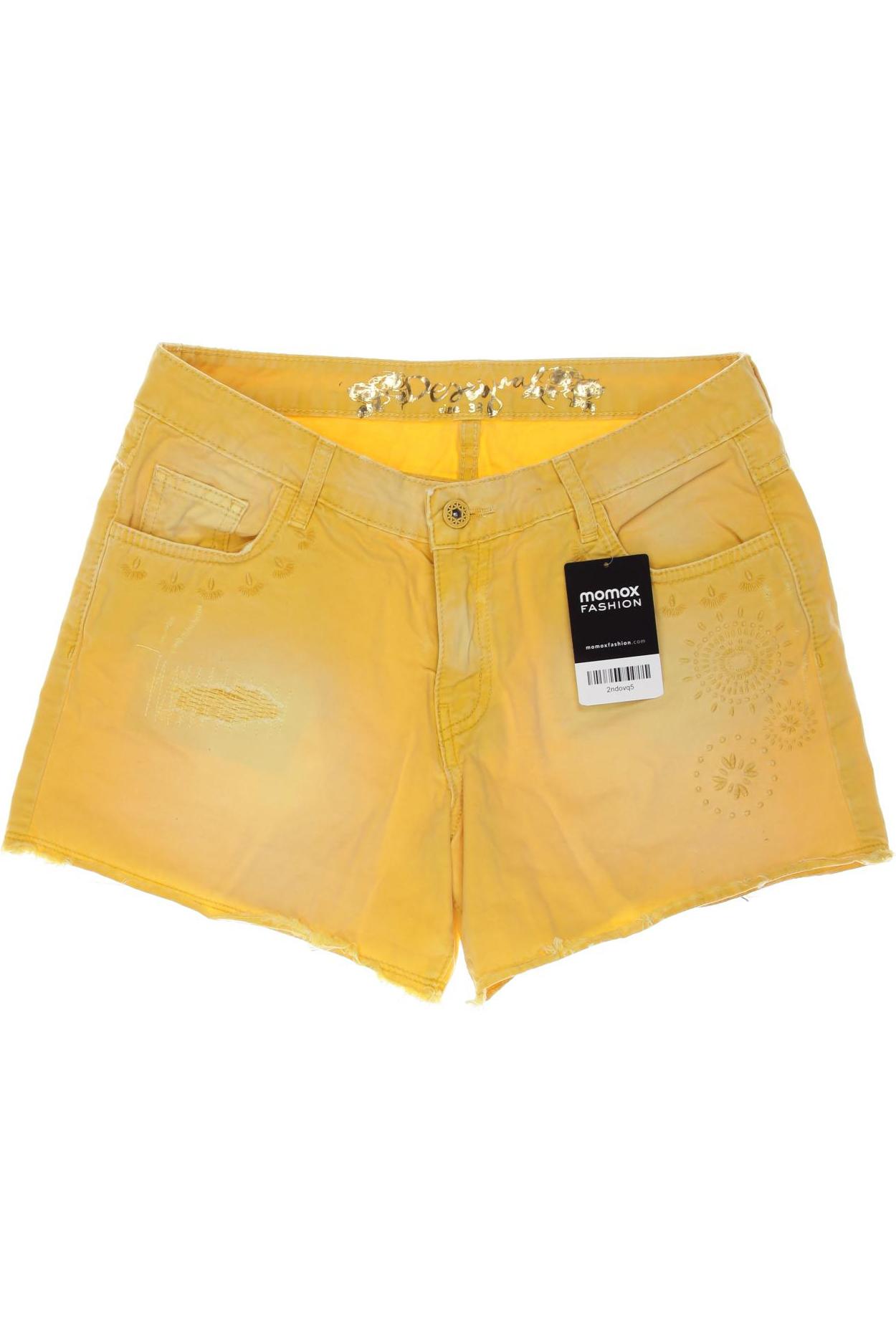 

Desigual Damen Shorts, gelb, Gr. 38