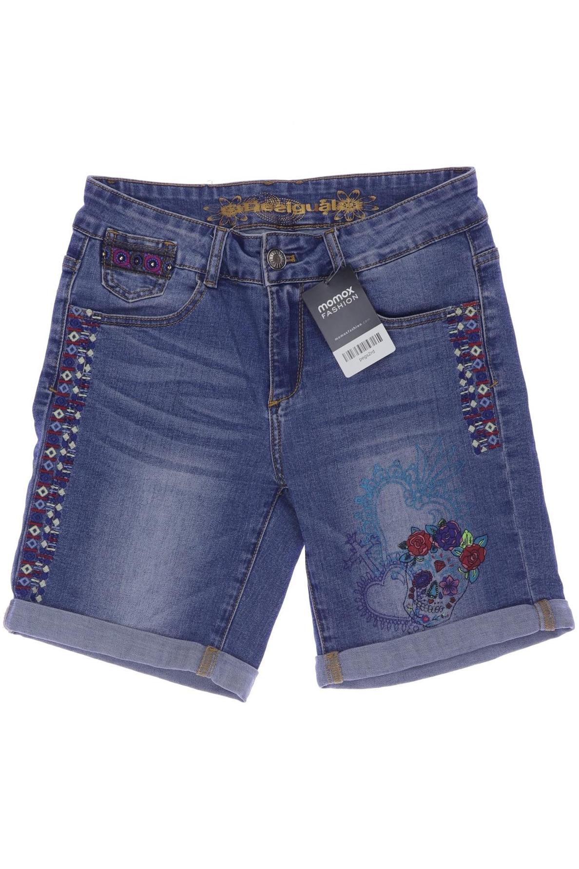 

Desigual Damen Shorts, blau, Gr. 26