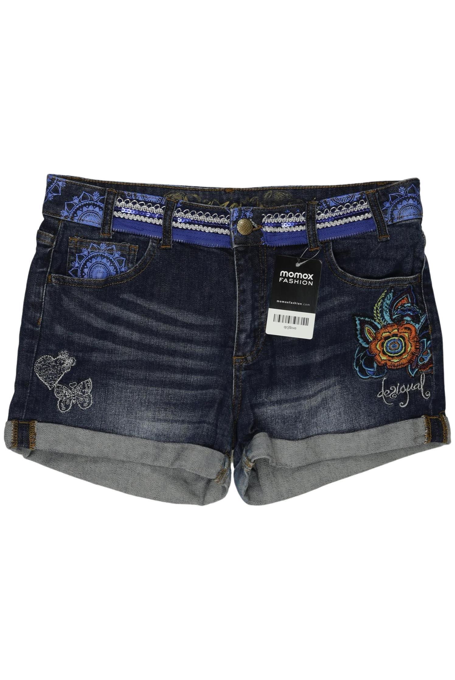 

Desigual Damen Shorts, marineblau, Gr. 28