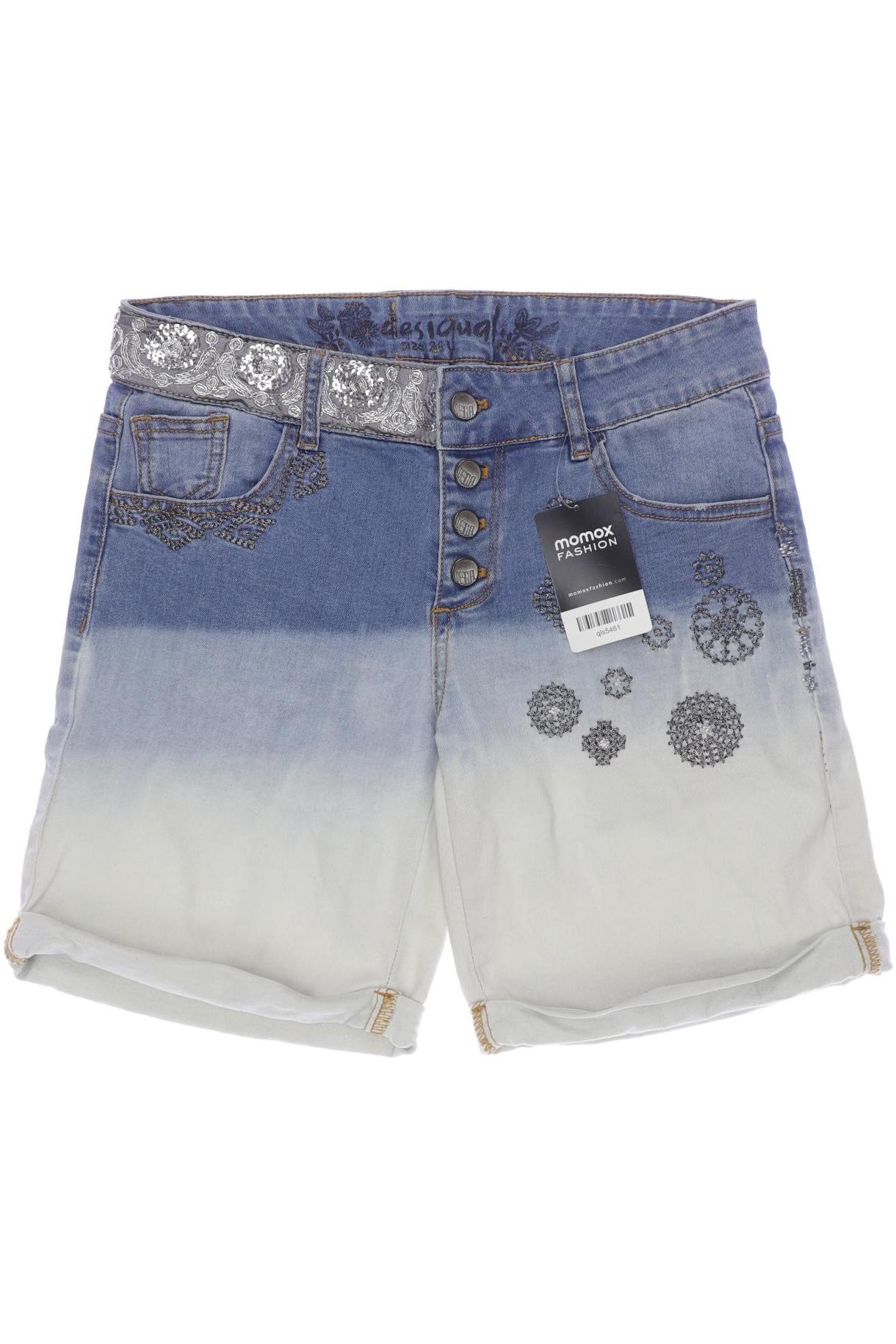 

Desigual Damen Shorts, blau, Gr. 28