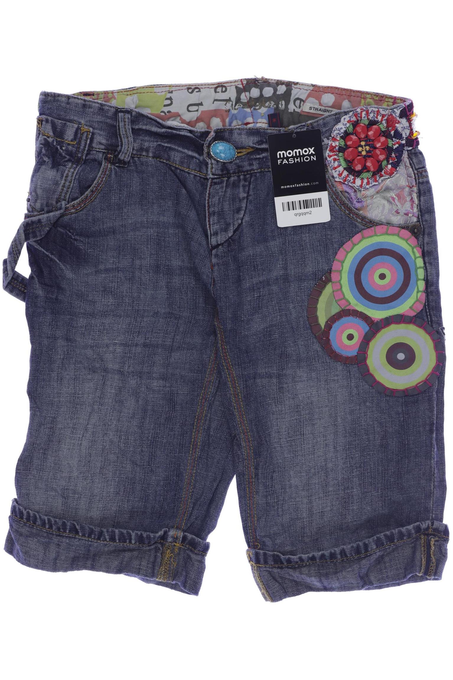 

Desigual Damen Shorts, blau, Gr. 34