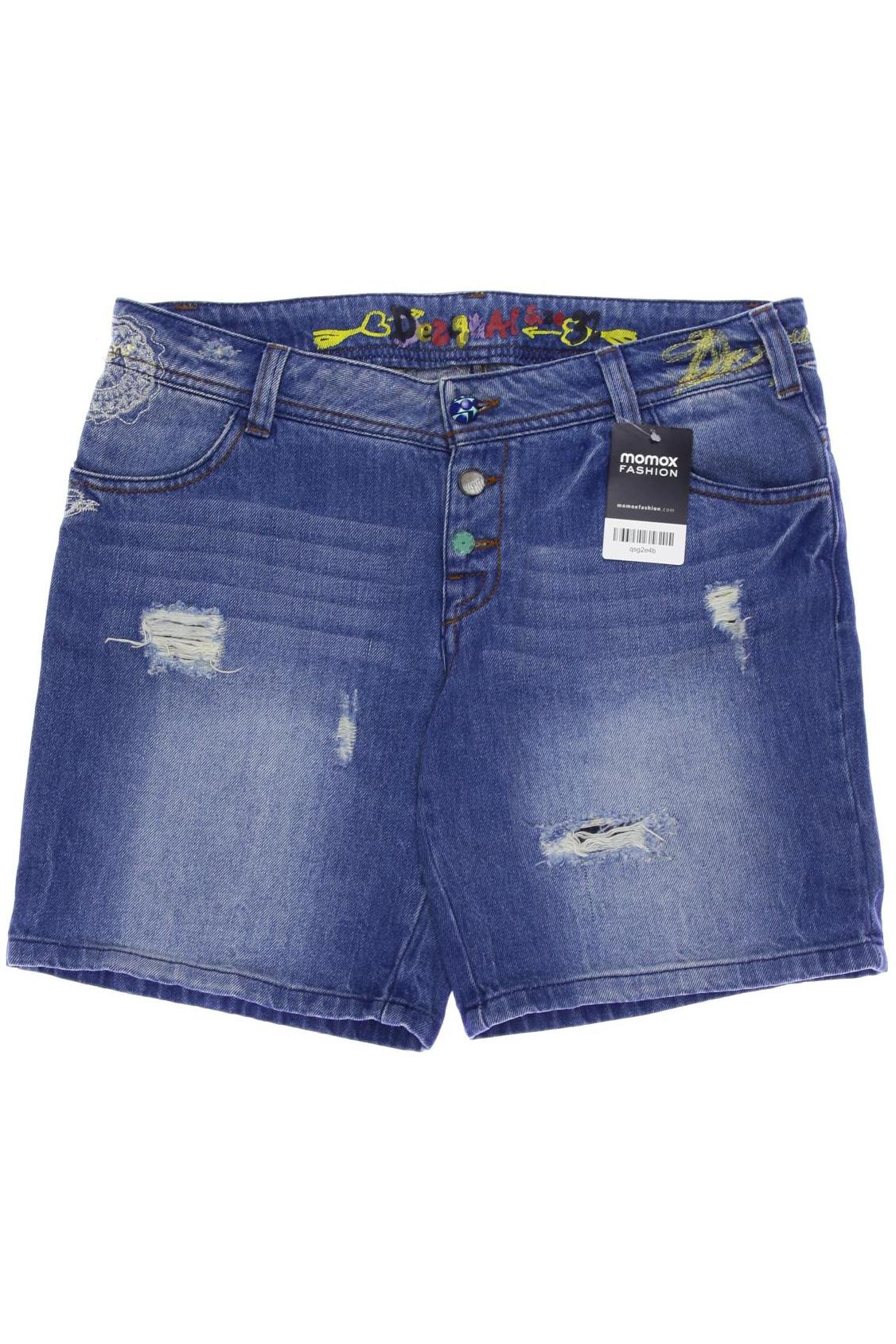 

Desigual Damen Shorts, blau, Gr. 32