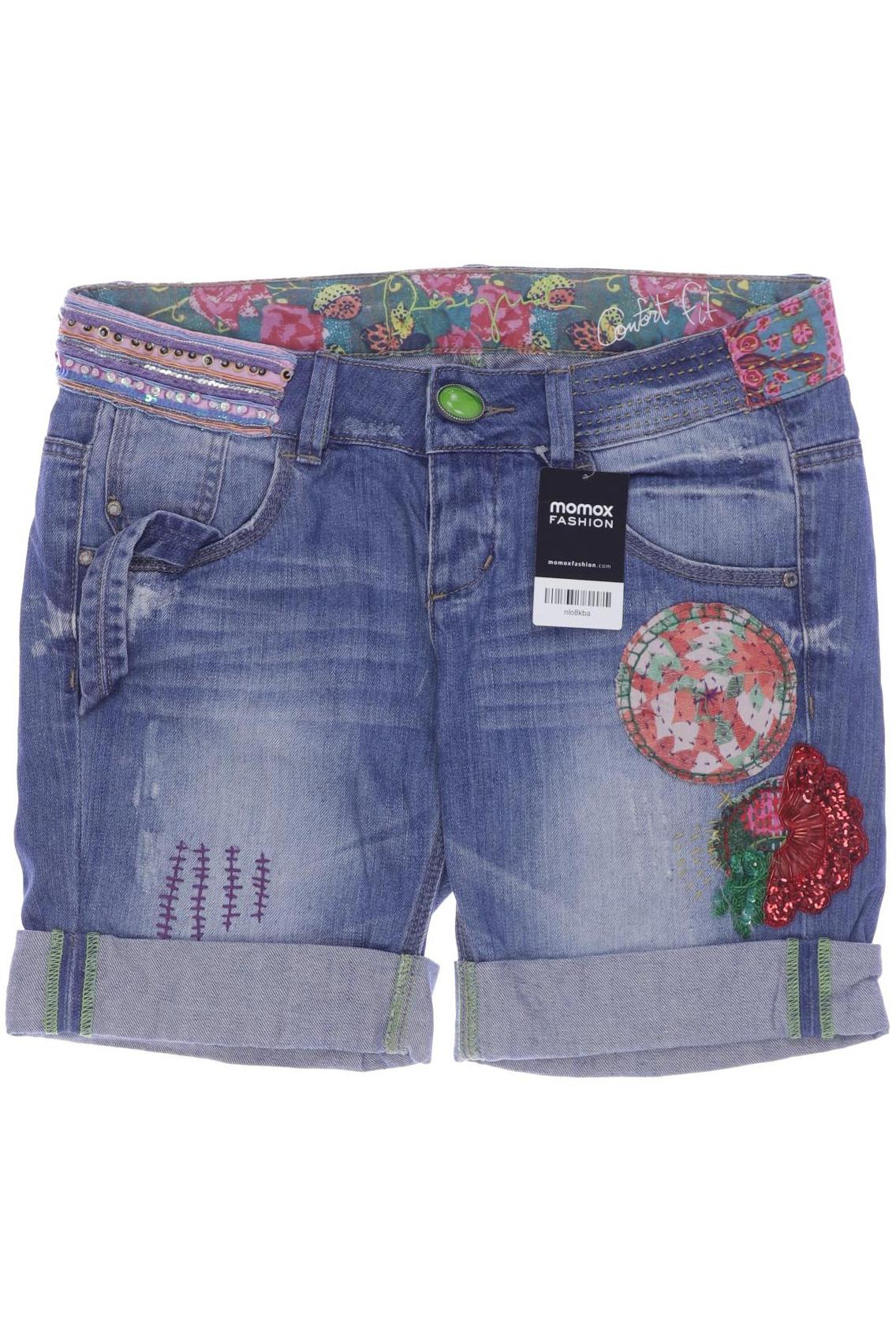 

Desigual Damen Shorts, blau, Gr. 40