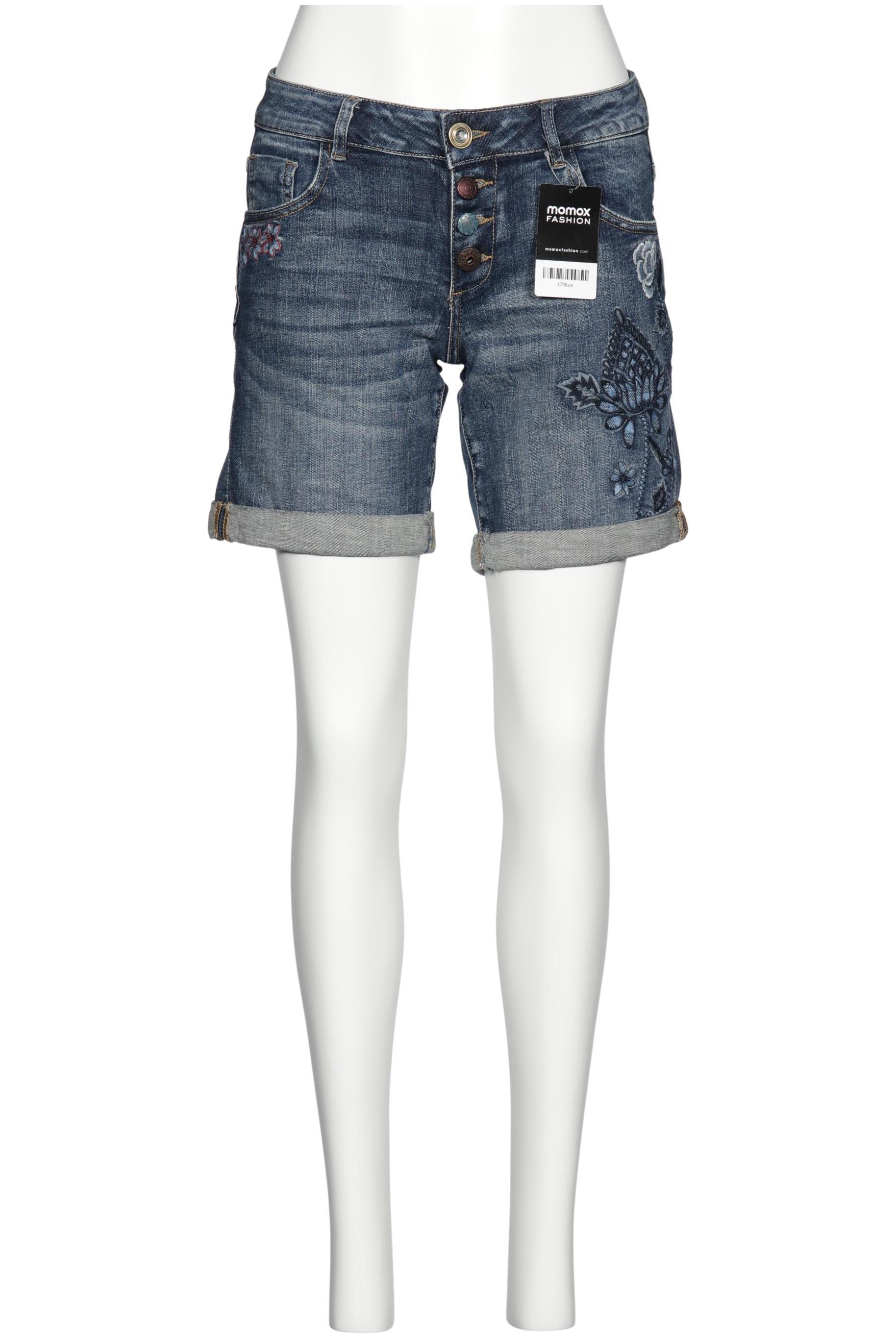 

Desigual Damen Shorts, blau, Gr. 26