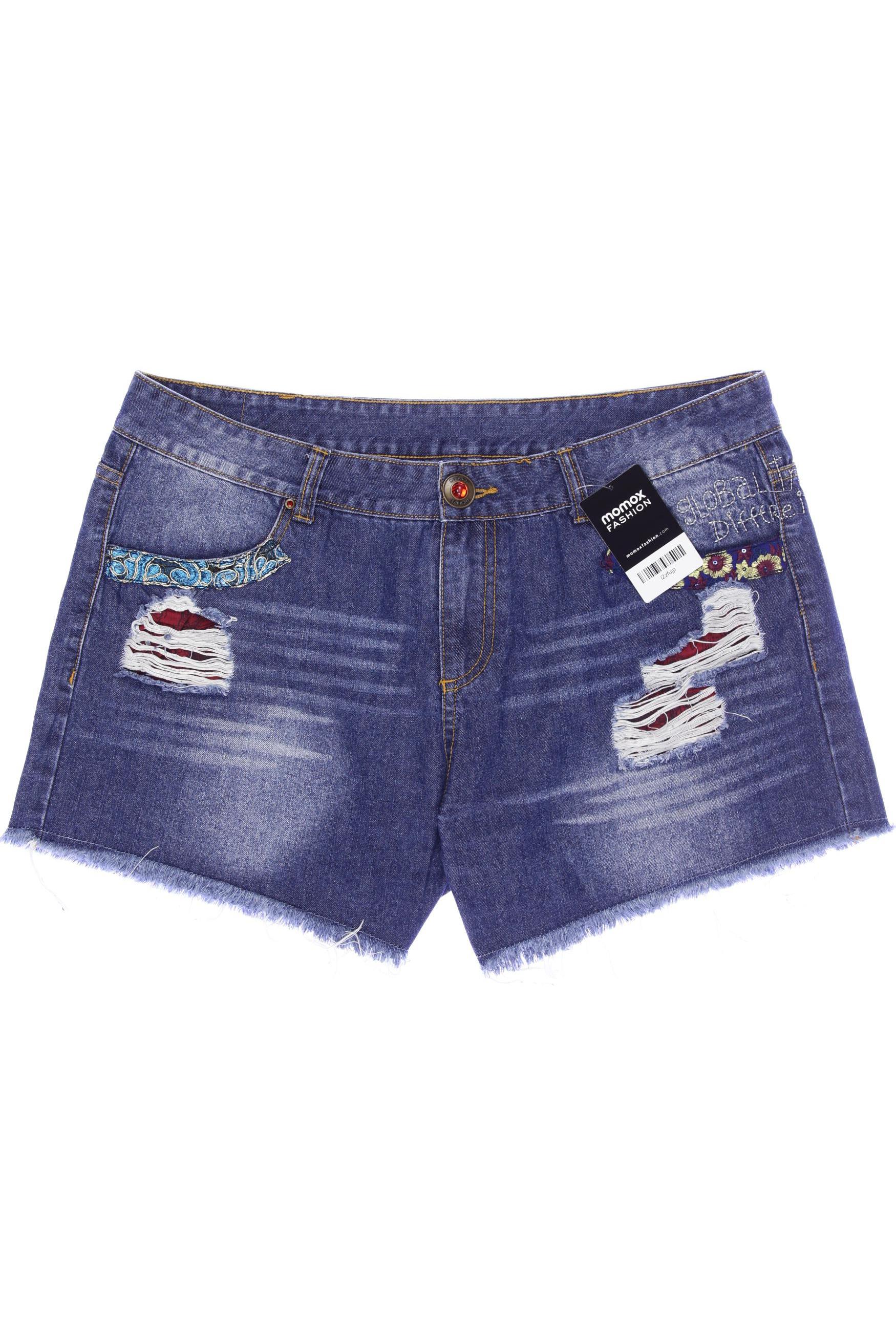 

Desigual Damen Shorts, blau, Gr. 34