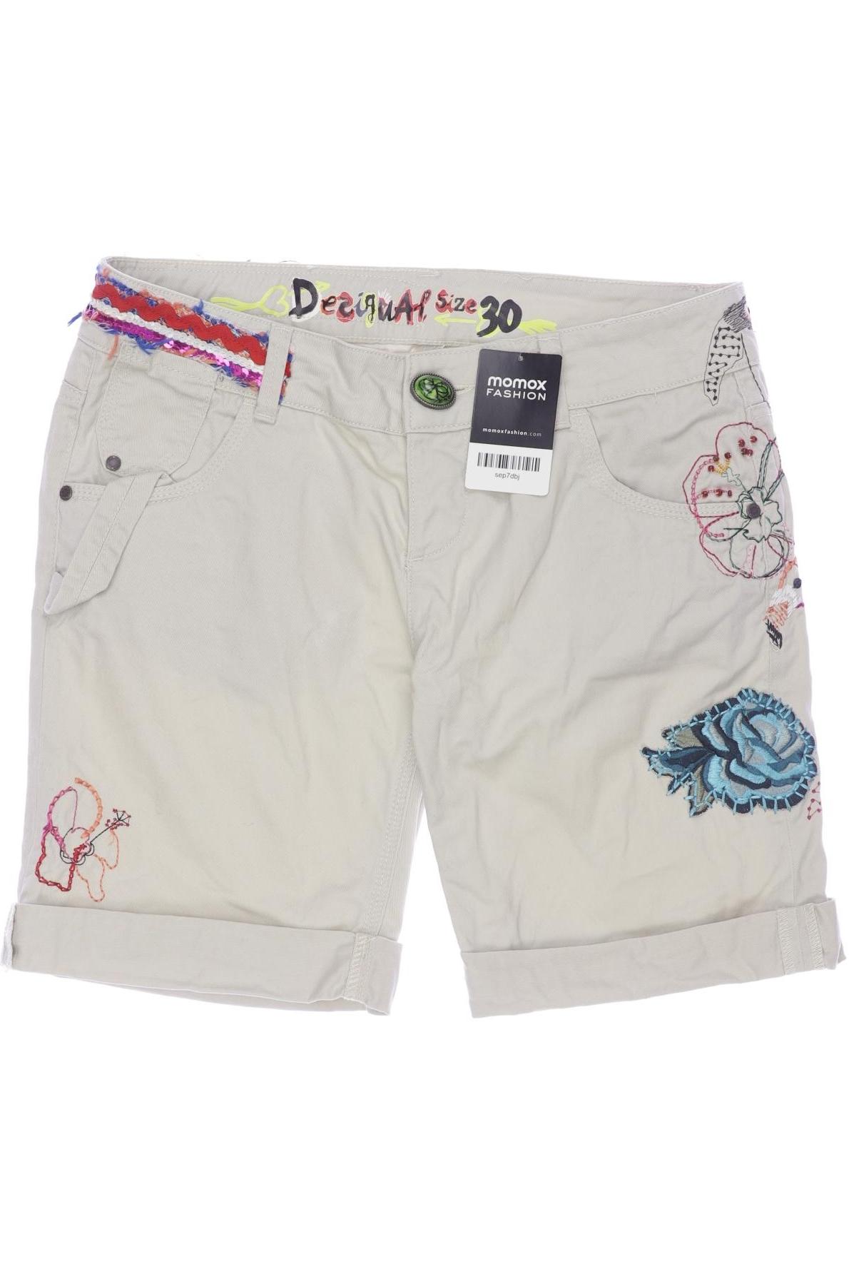 

Desigual Damen Shorts, beige, Gr. 30