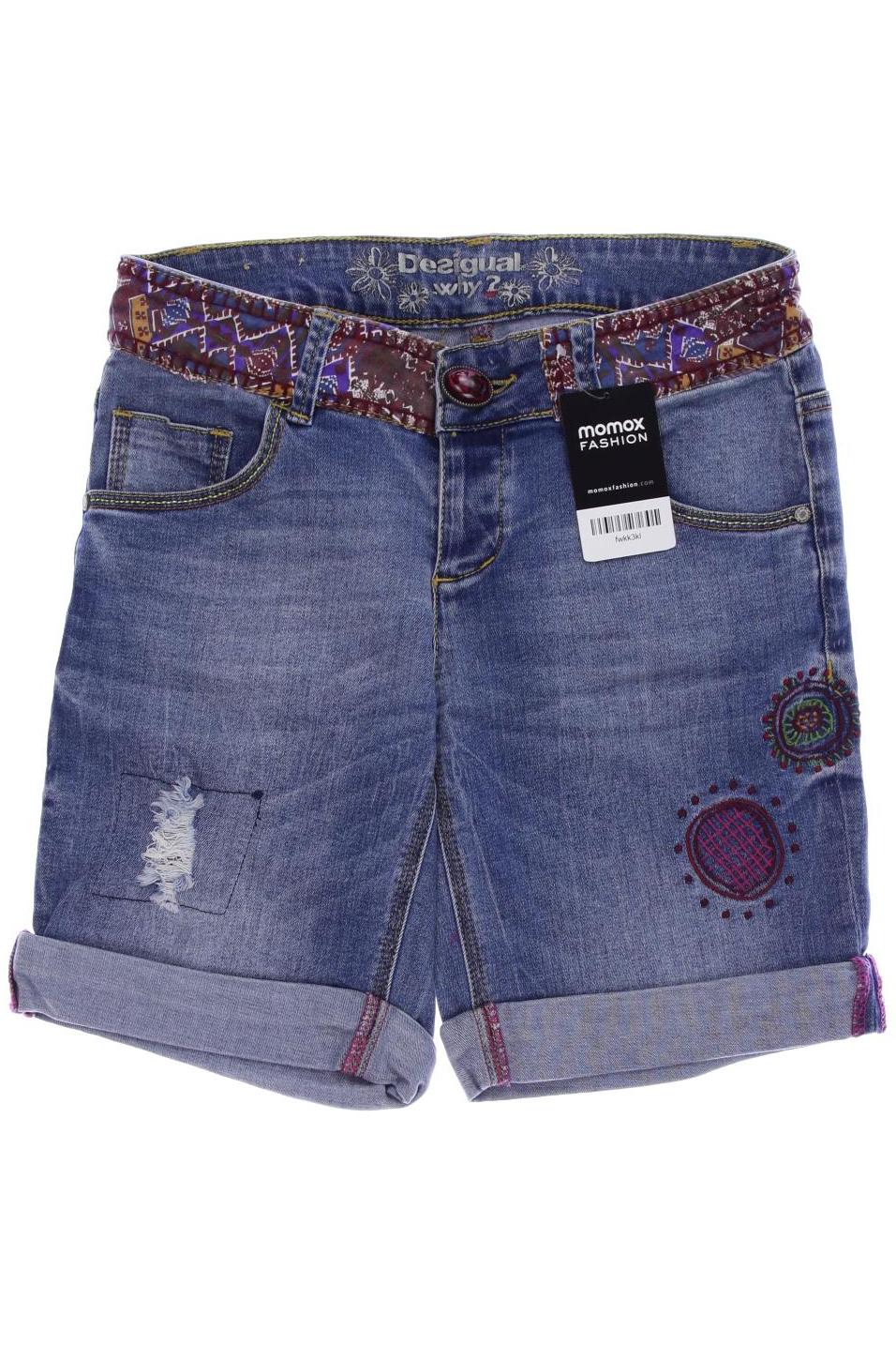 

Desigual Damen Shorts, blau, Gr. 36