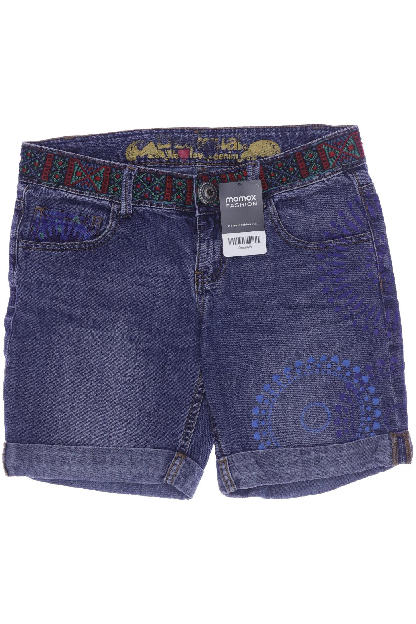 

Desigual Damen Shorts, blau, Gr. 40