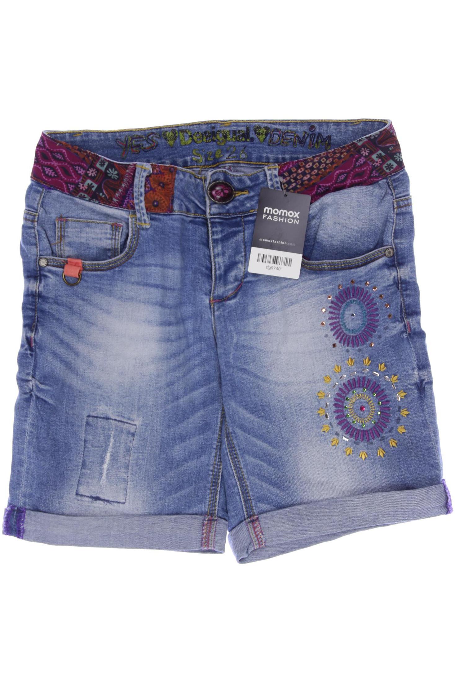 

Desigual Damen Shorts, blau, Gr. 26
