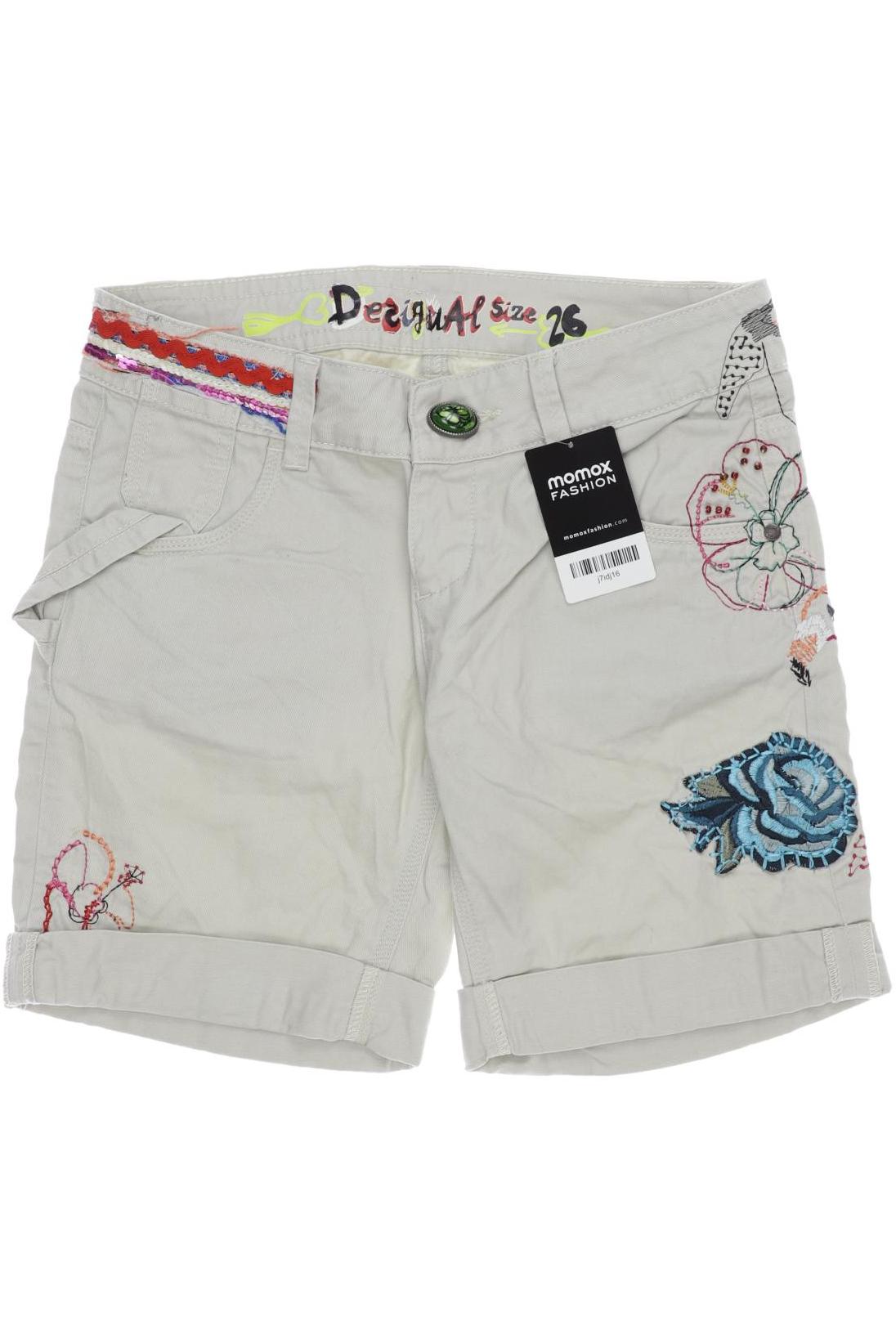 

Desigual Damen Shorts, beige, Gr. 26
