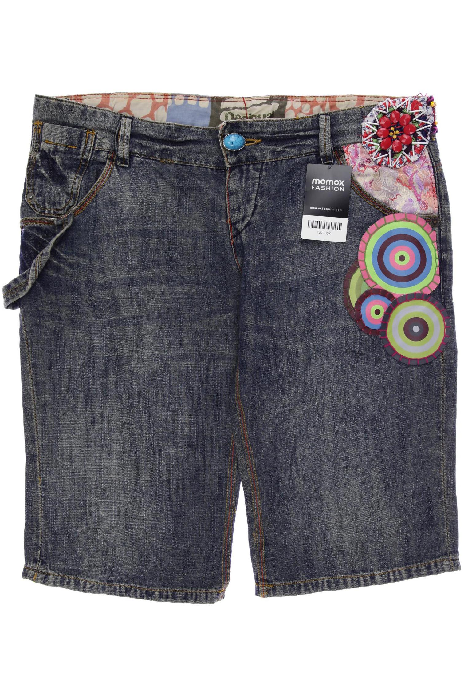 

Desigual Damen Shorts, blau, Gr. 40