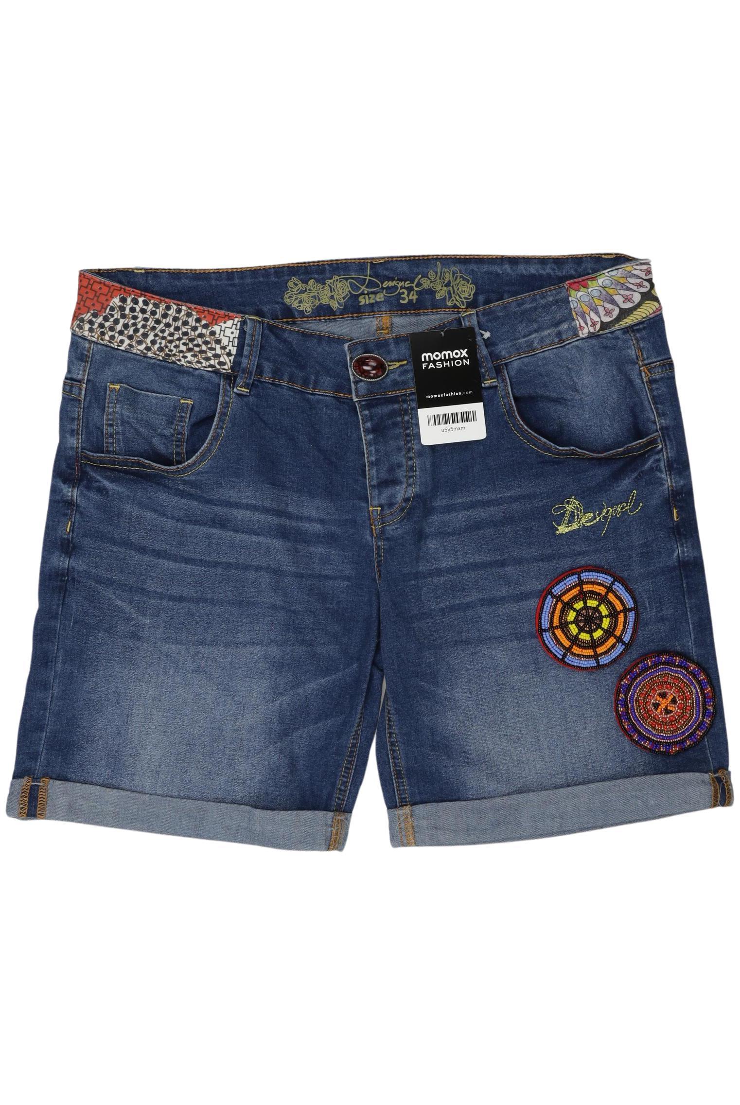 

Desigual Damen Shorts, marineblau, Gr. 34