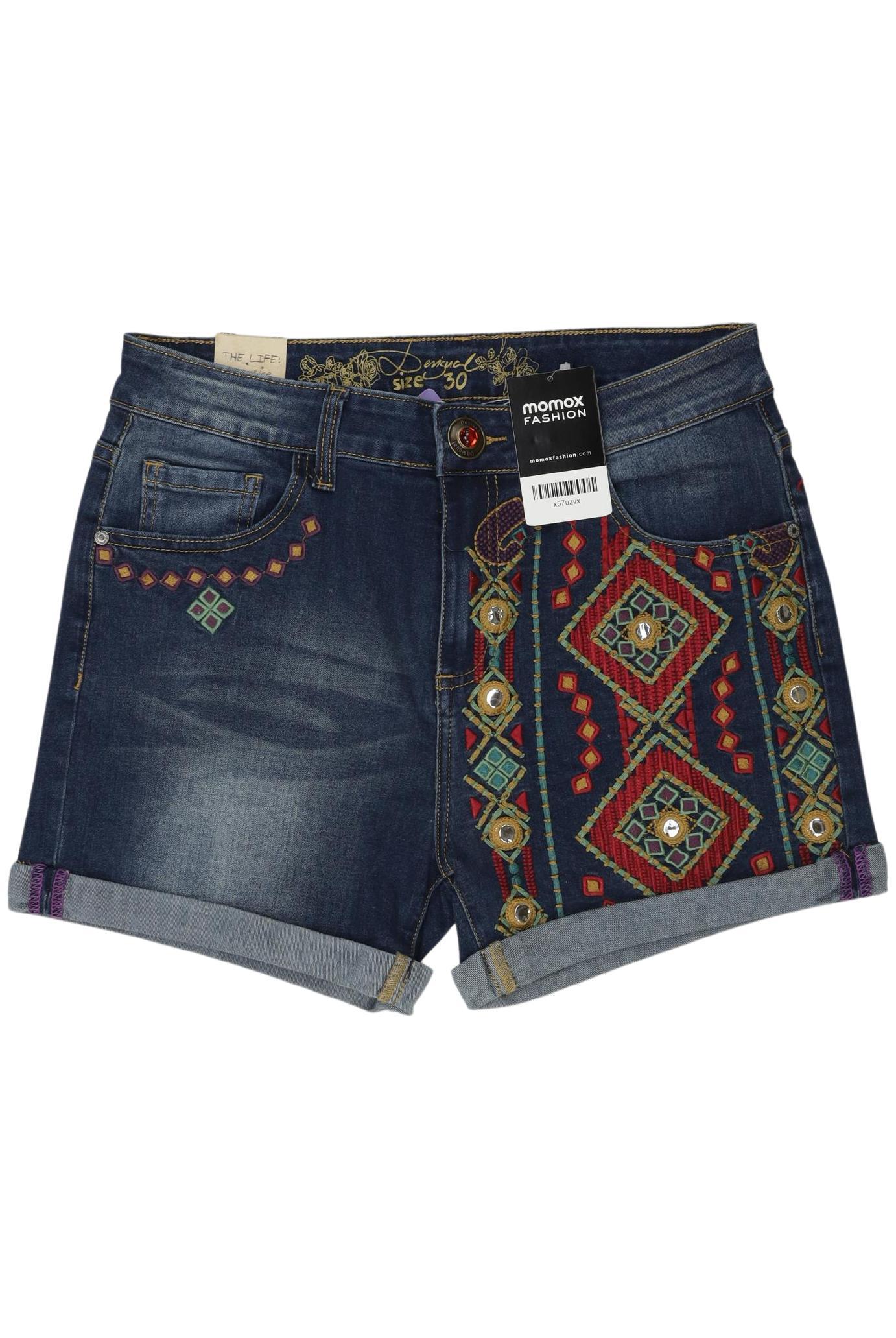 

Desigual Damen Shorts, marineblau, Gr. 30